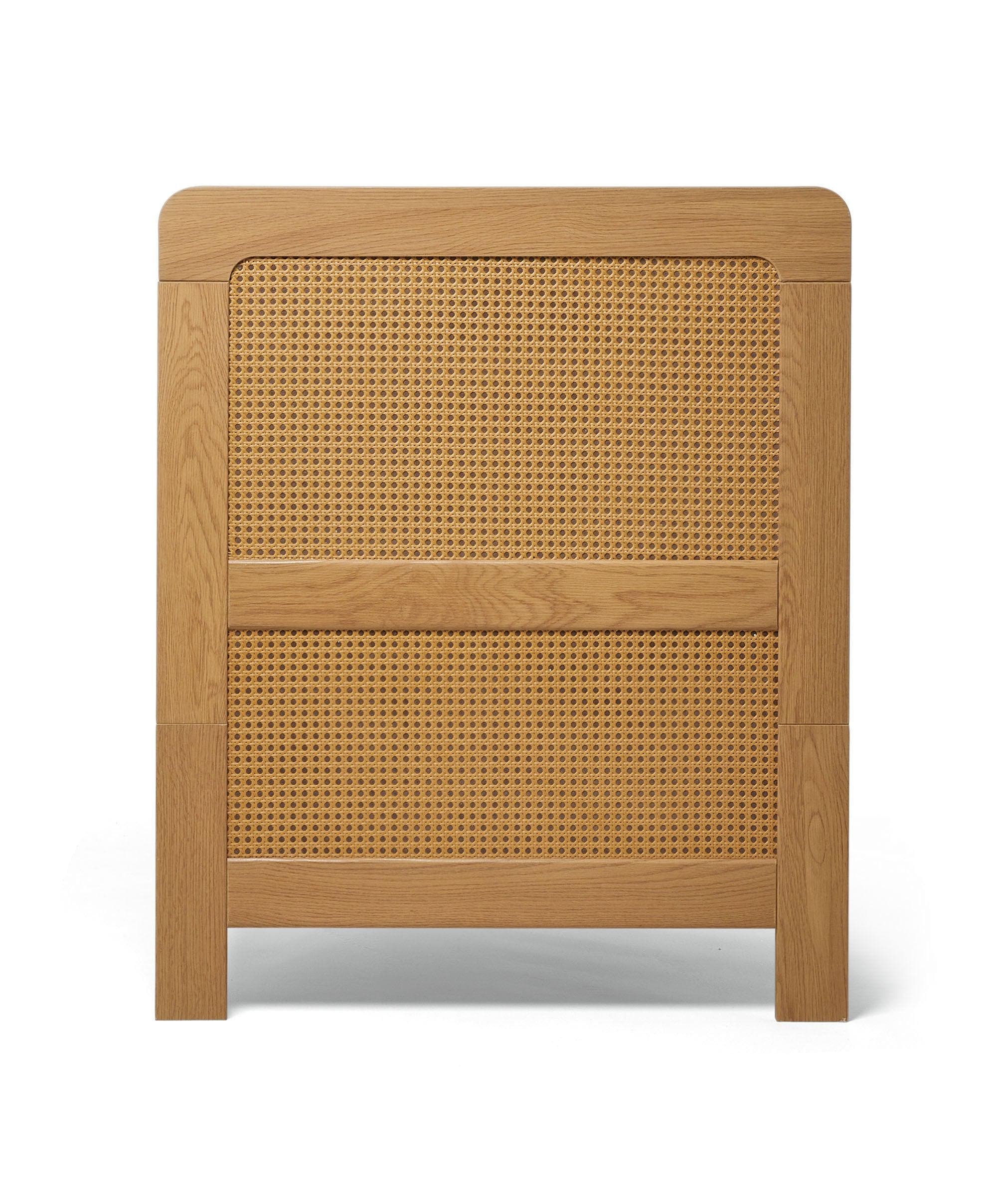 Esna Cotbed & Luxury Hybrid Twin Cotbed Mattress - Rattan - Image 10
