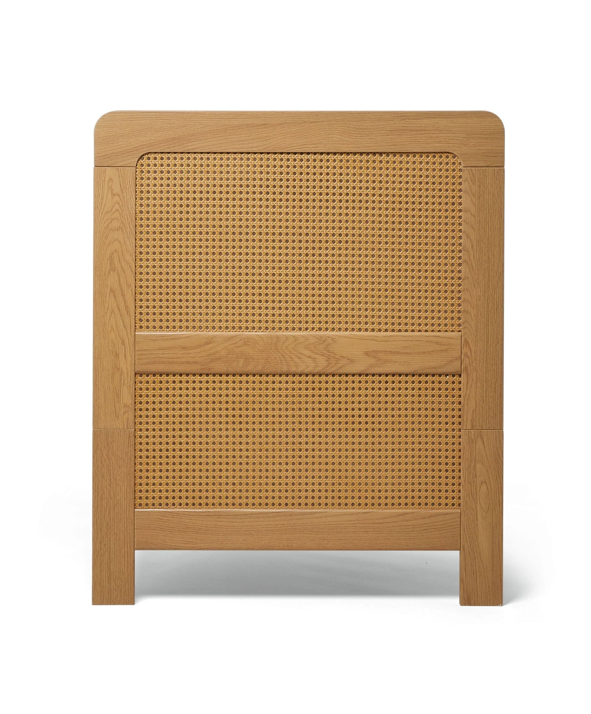 Esna Nursery Bundle with Lua Bedside Crib (6 Piece) – Rattan - Image 6