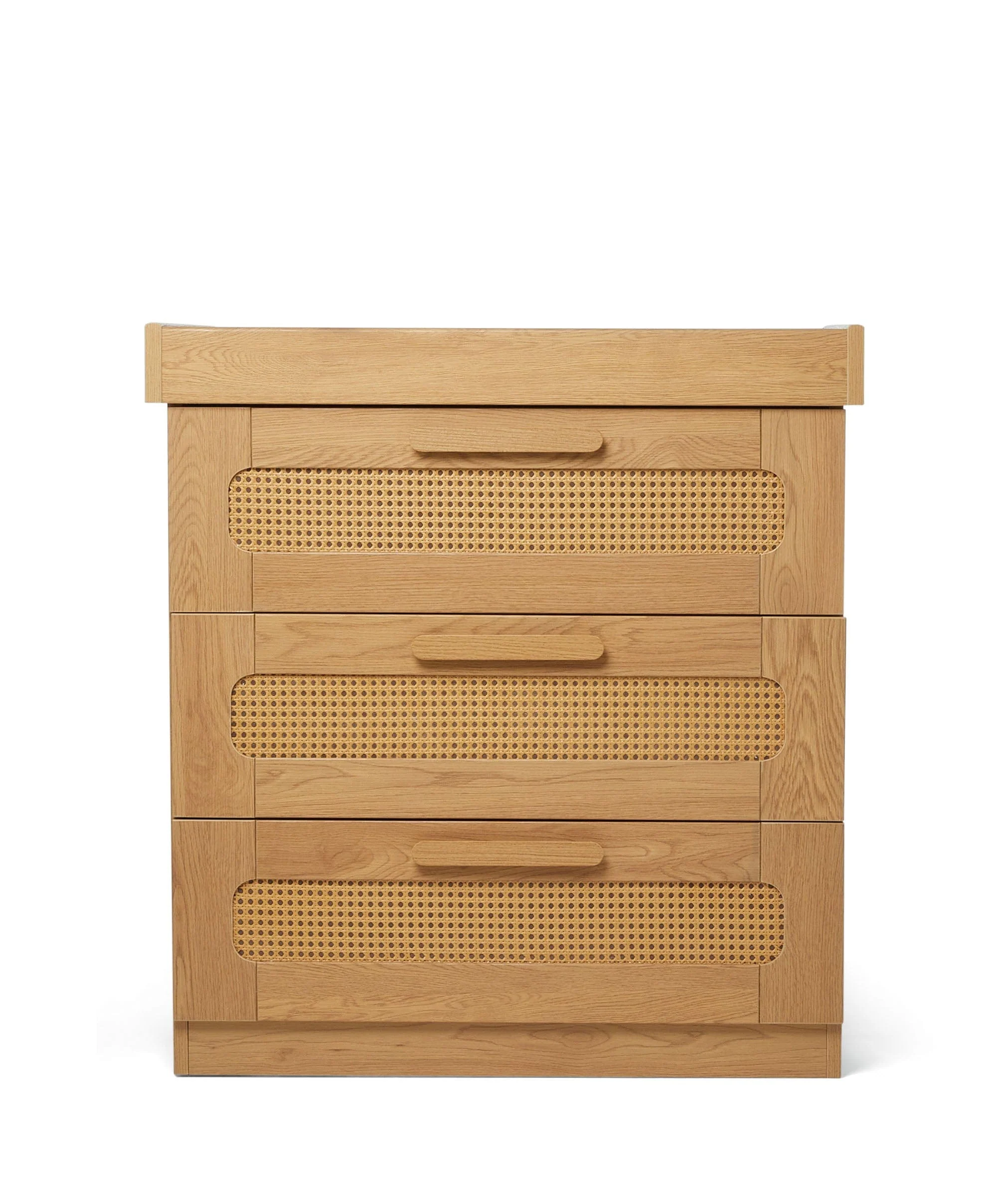 Esna 2 Piece Cotbed Set with Dresser Changer - Rattan - Image 13