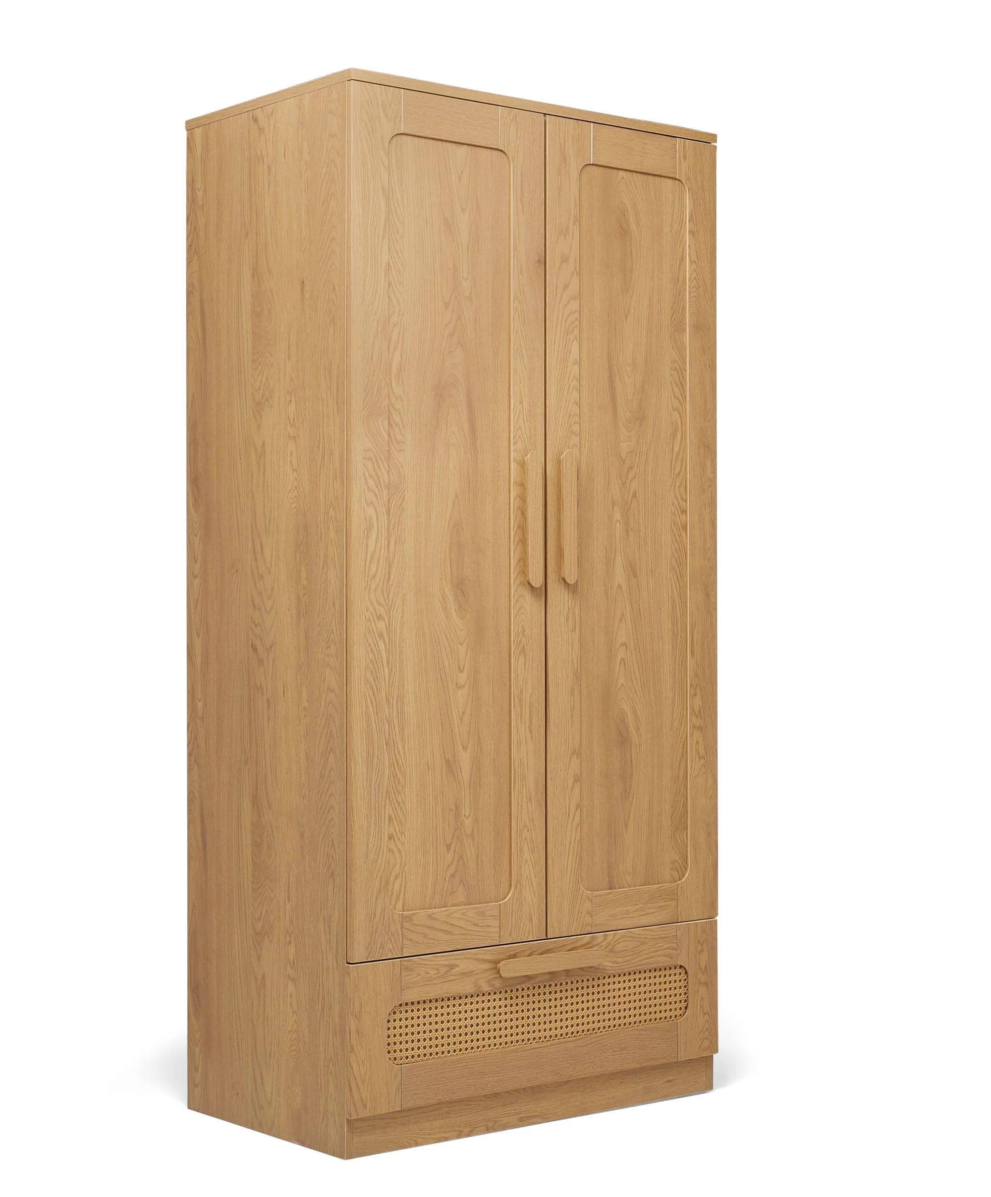 Esna Wardrobe - Rattan - Image 4
