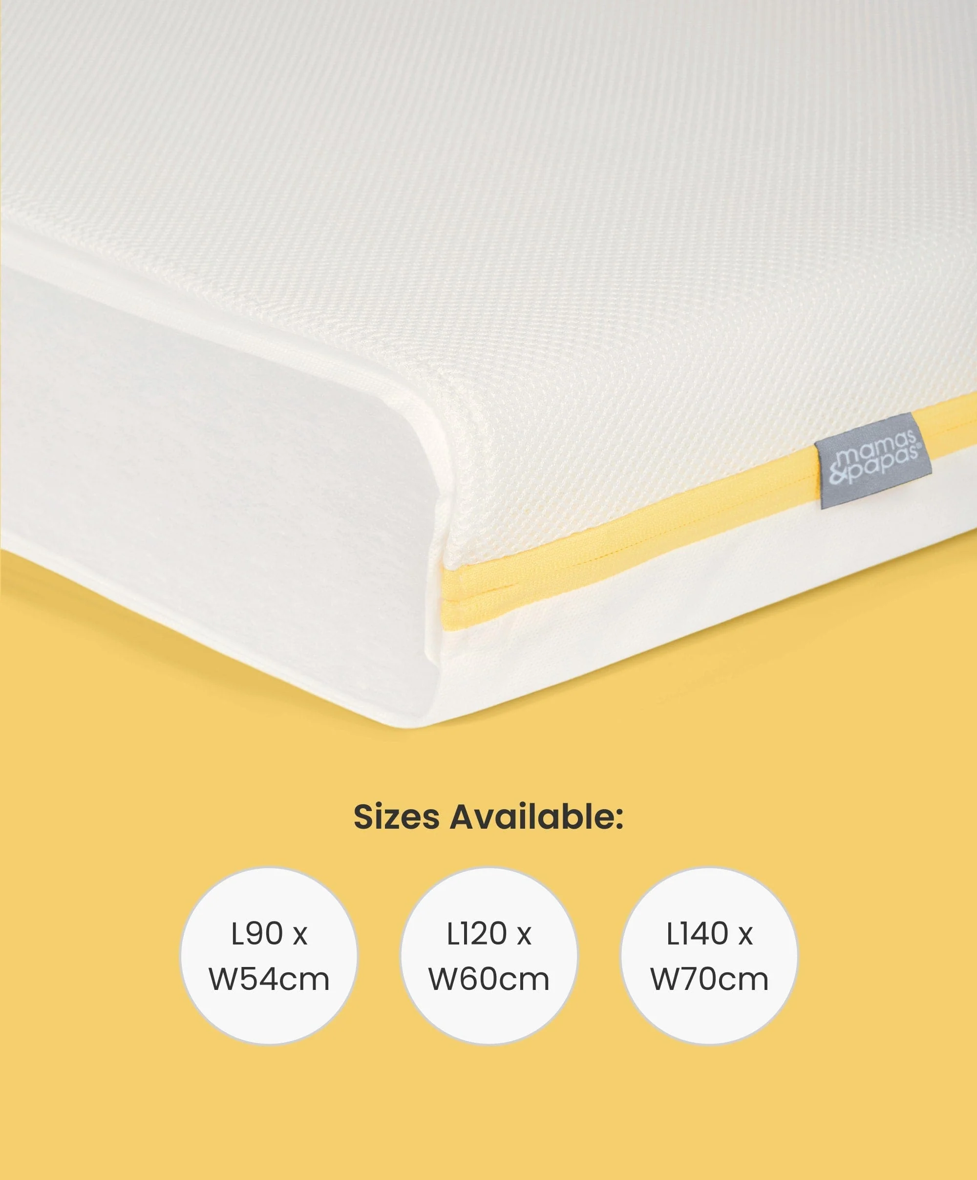 Essential Airflow Fibre Cotbed Mattress - Image 5