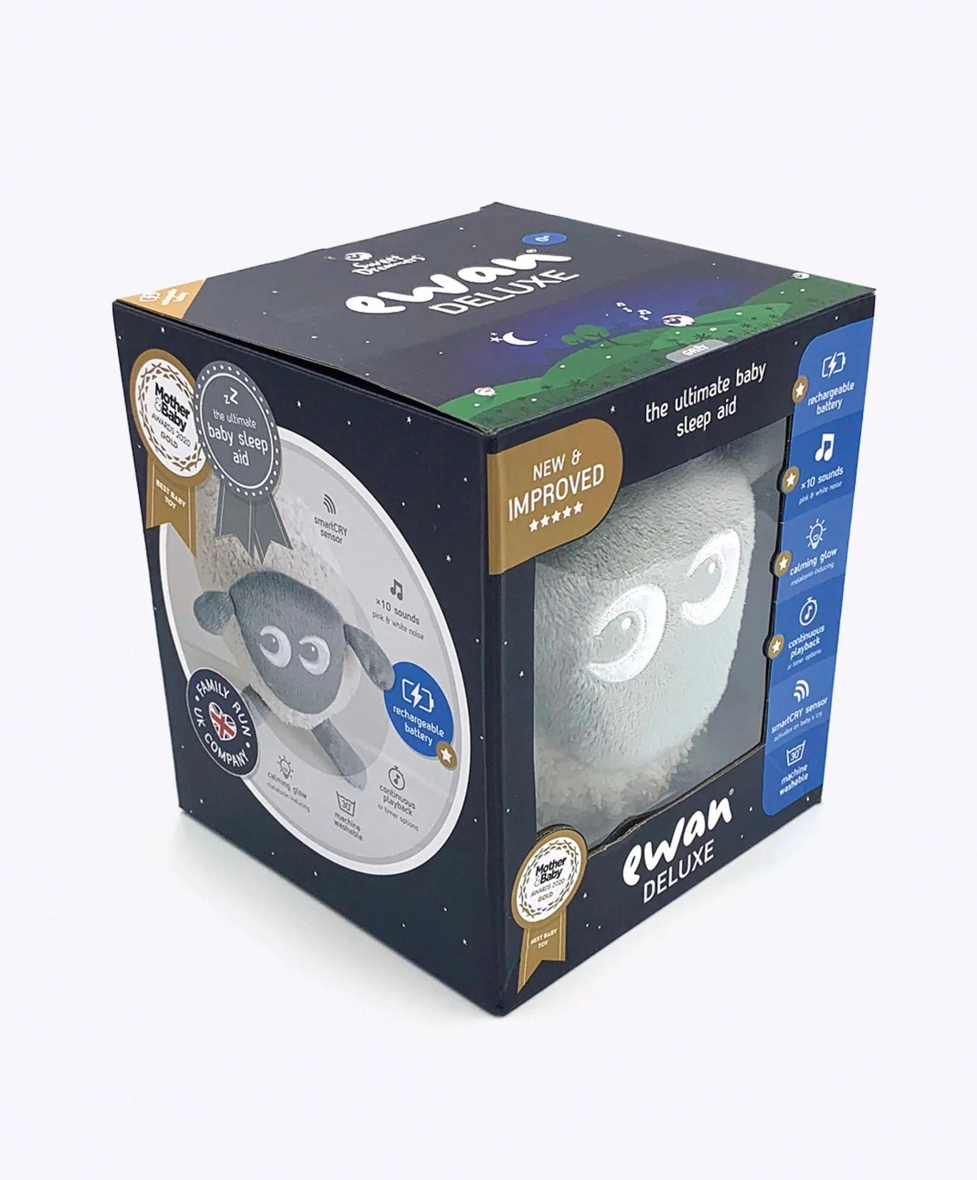 Ewan the Dream Sheep Deluxe - Grey - Image 8
