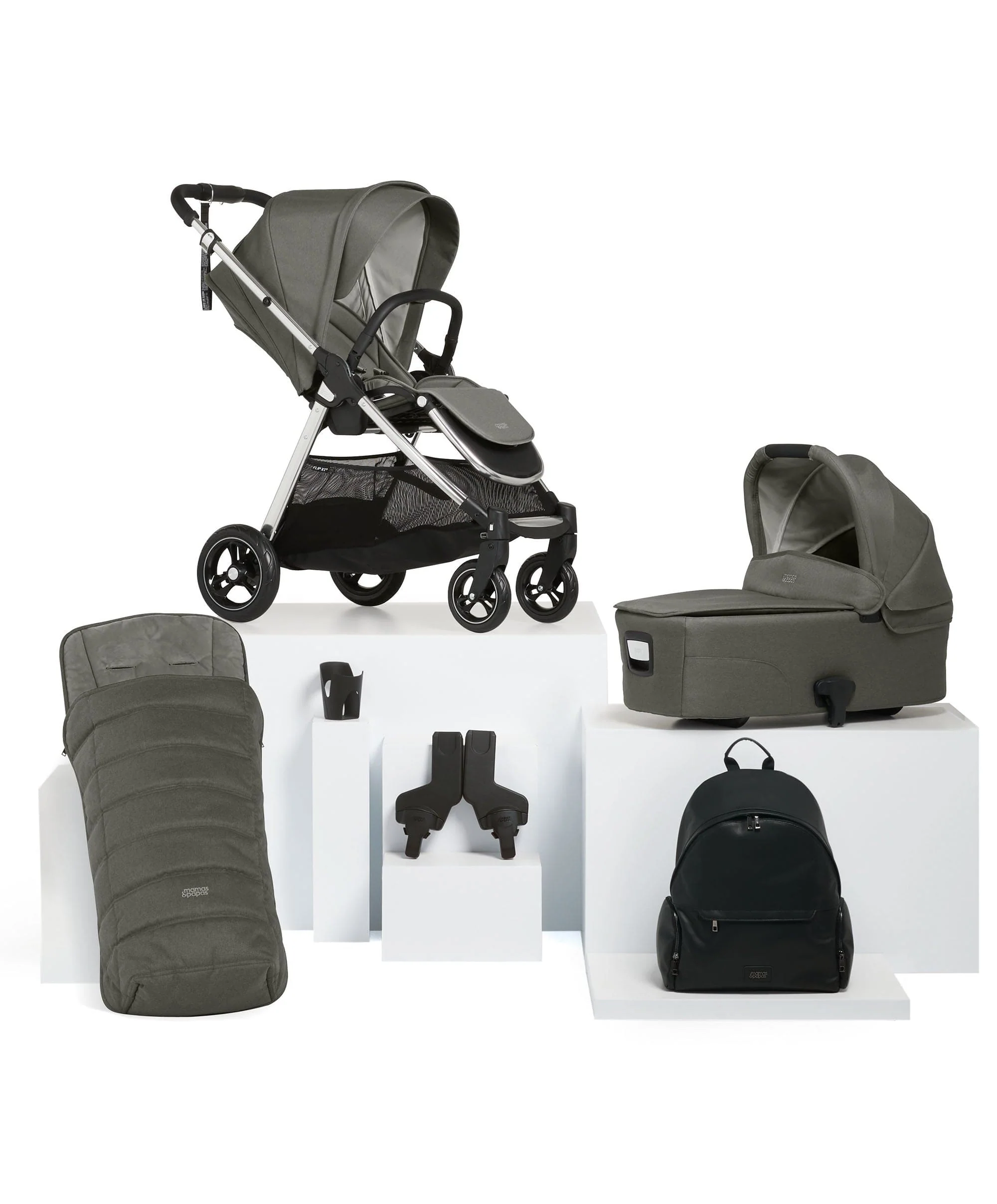 Flip XT³ Pushchair Bundle (6 Pieces) - Harbour Grey