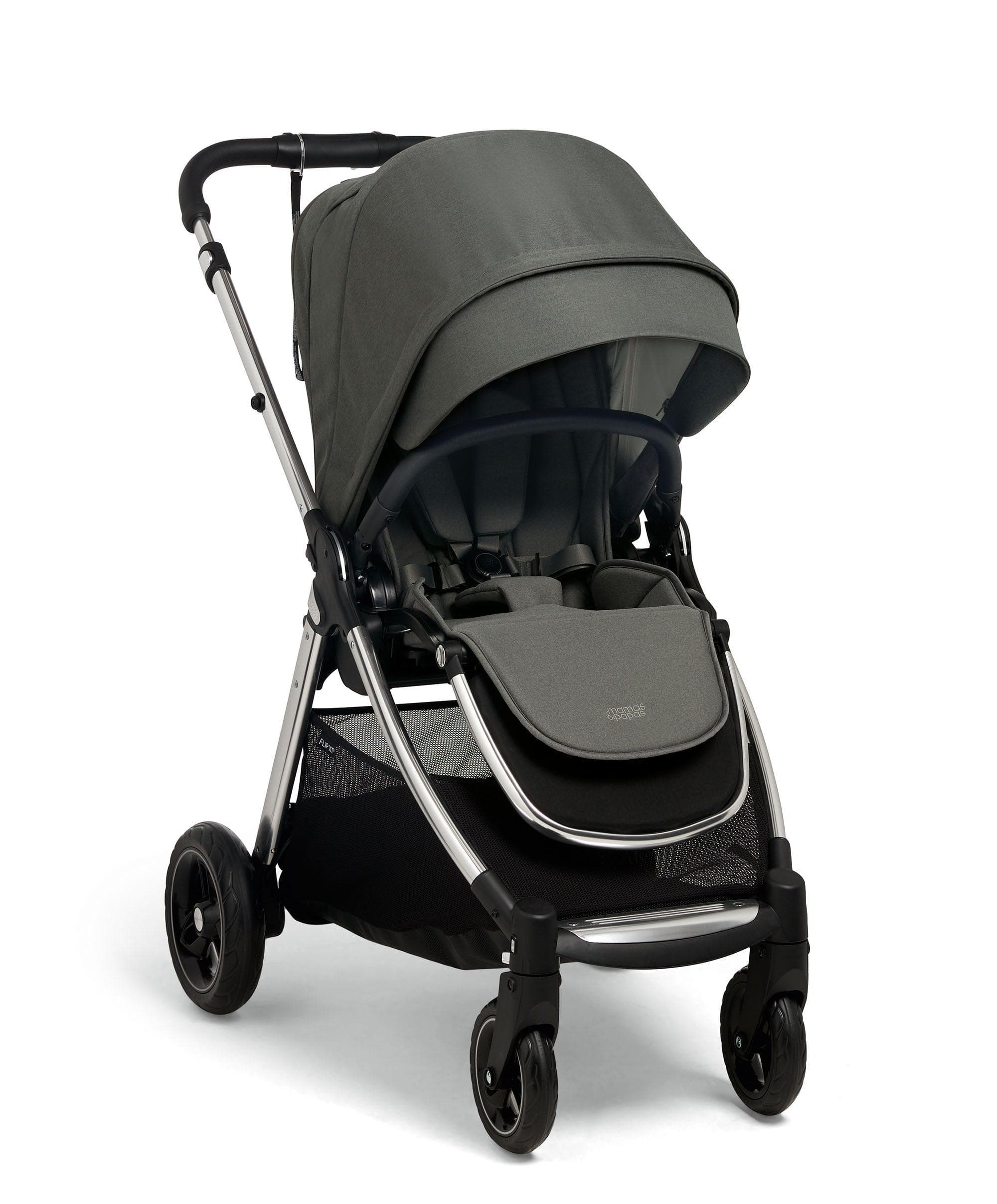 Flip XT³ Pushchair Bundle with Cybex Aton B2 Car Seat (7 Pieces) - Harbour Grey - Image 3