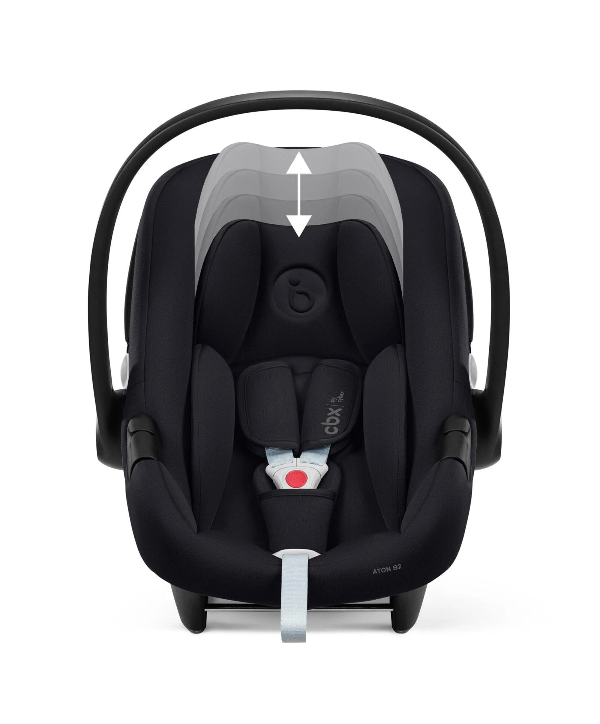 Flip XT³ Pushchair Bundle with Cybex Aton B Car Seat & Base (5 Pieces) - Ink - Image 11