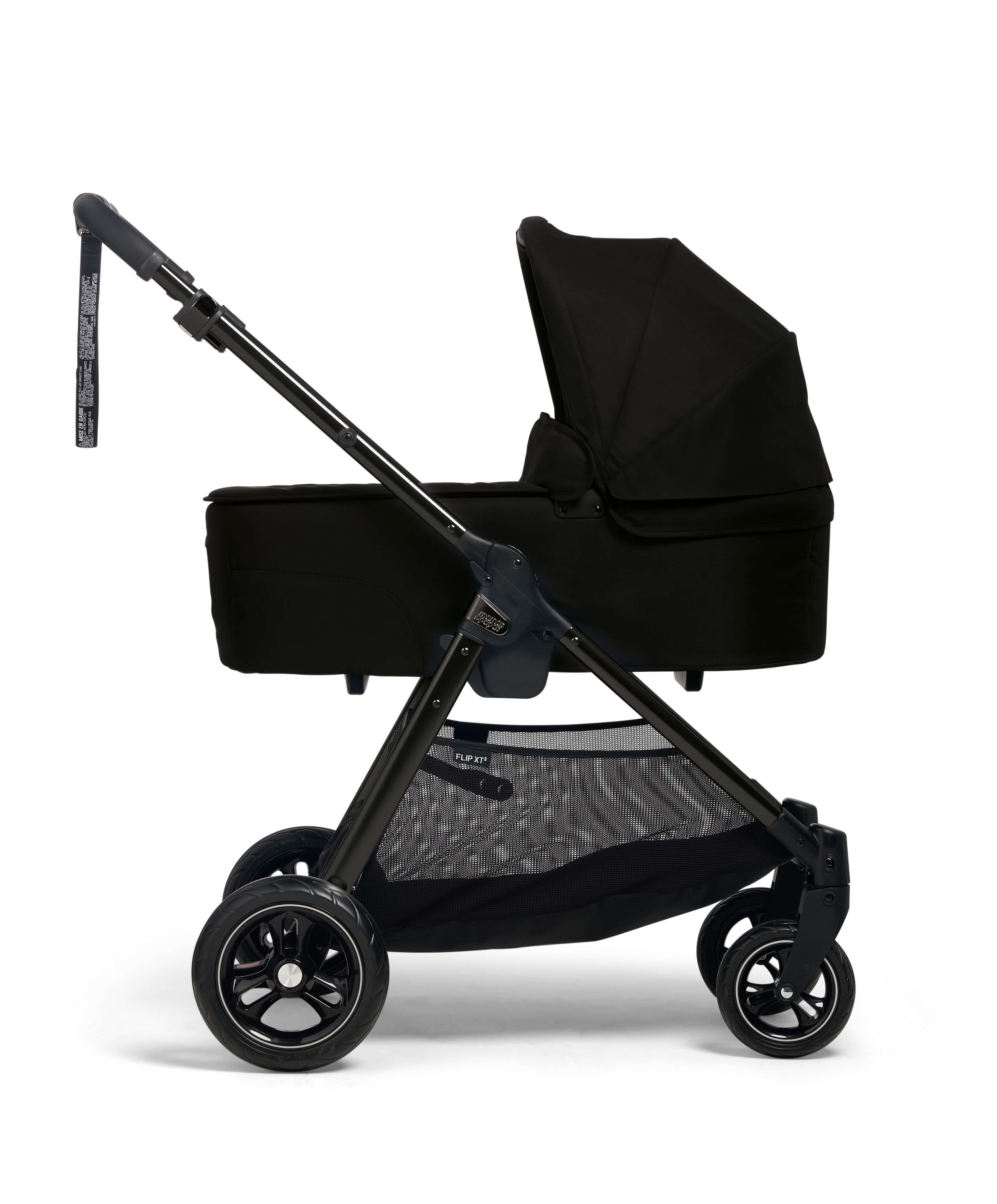 Flip XT³ Pushchair Bundle with Cybex Aton B Car Seat & Base (5 Pieces) - Ink - Image 5