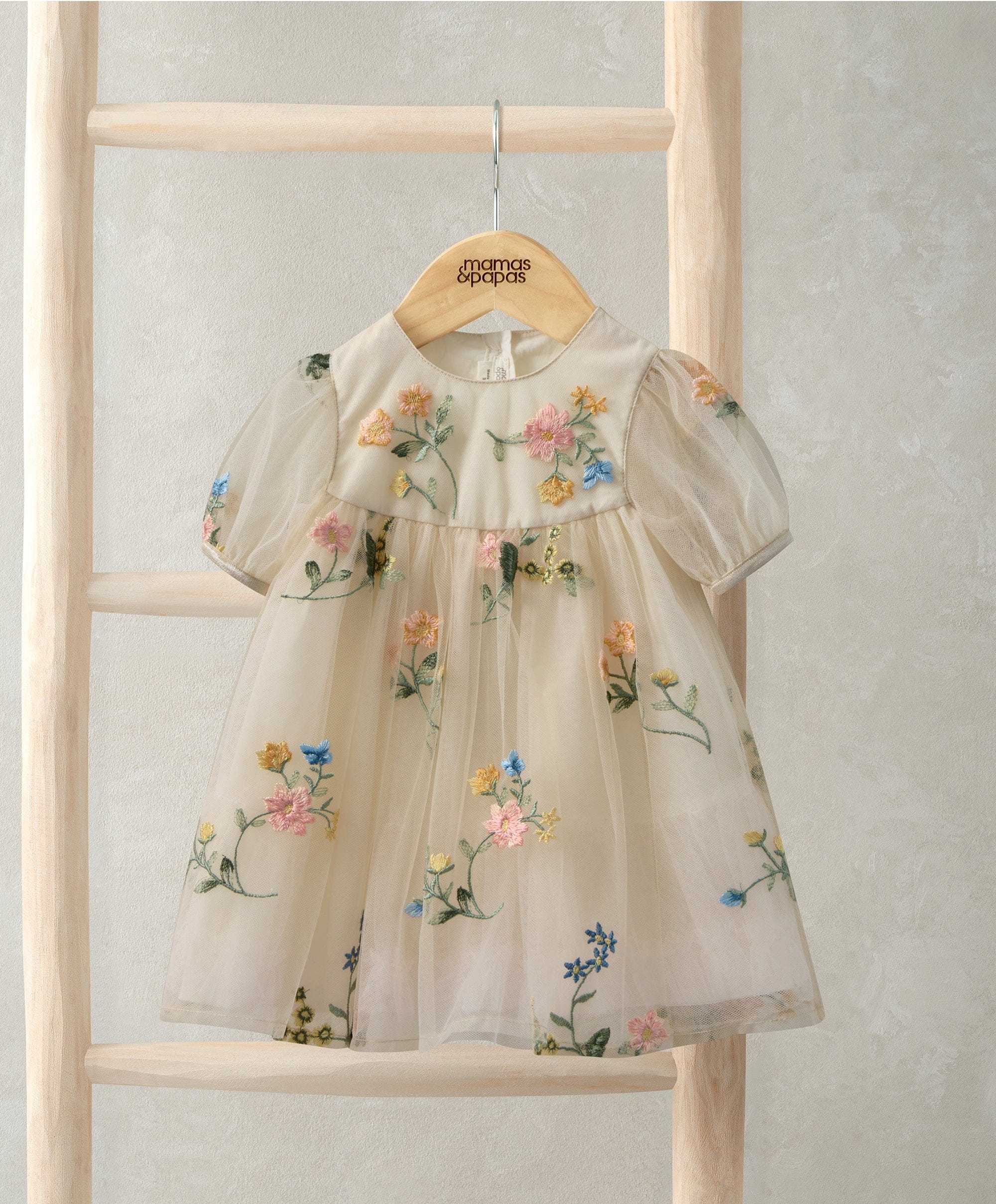 Floral Mesh Dress