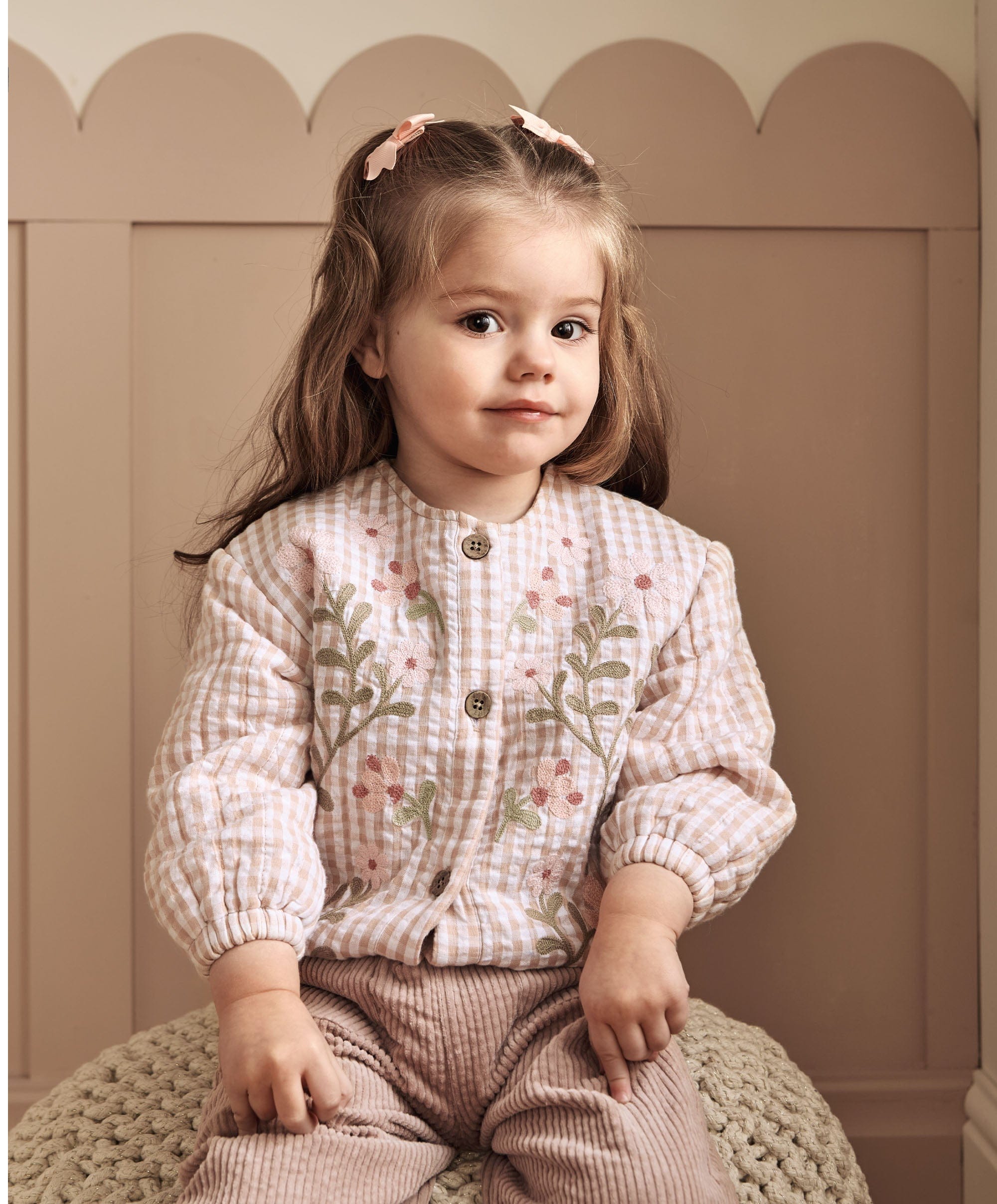 Flower Quilted Jacket - Image 3