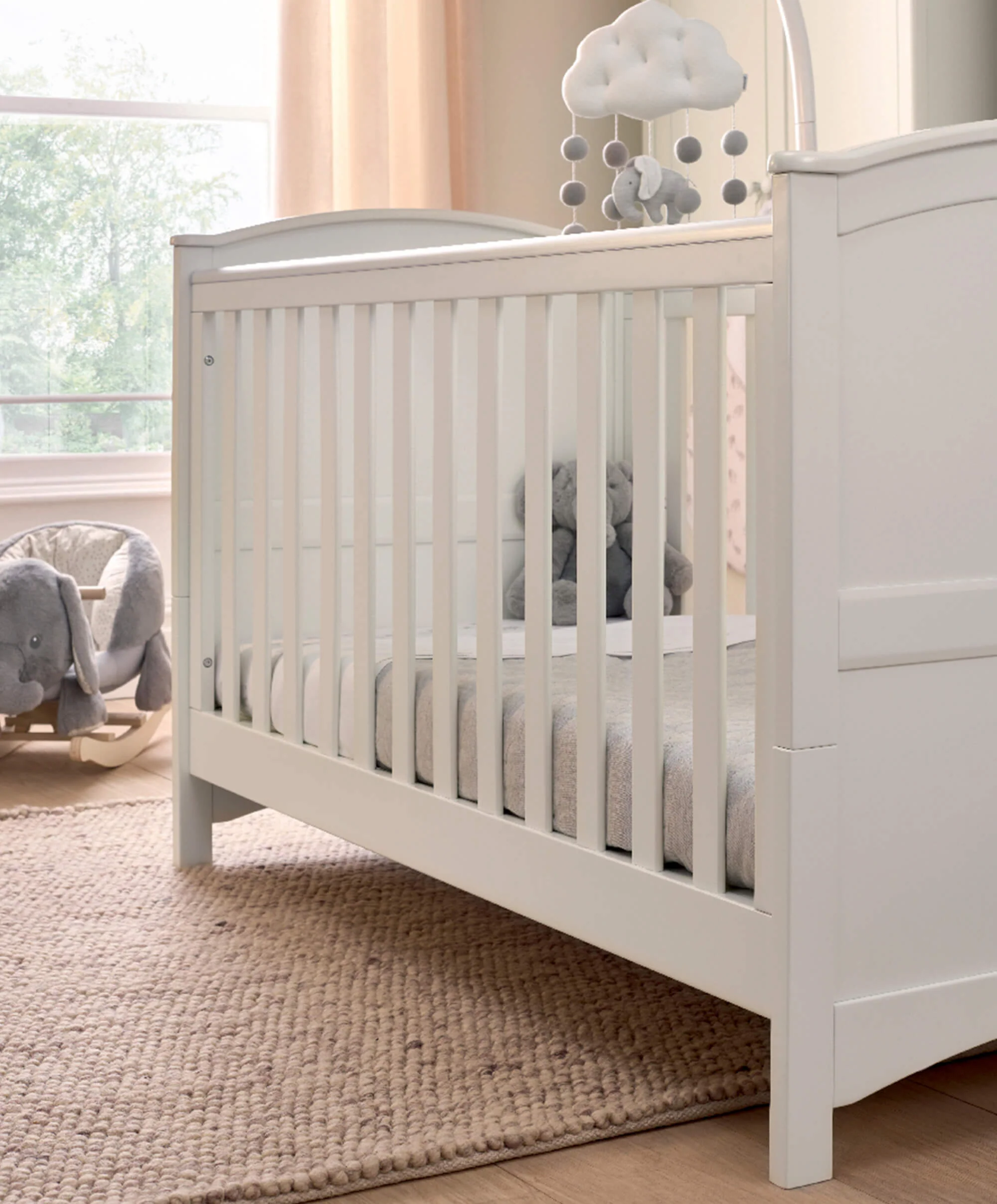 Flyn Cotbed - White