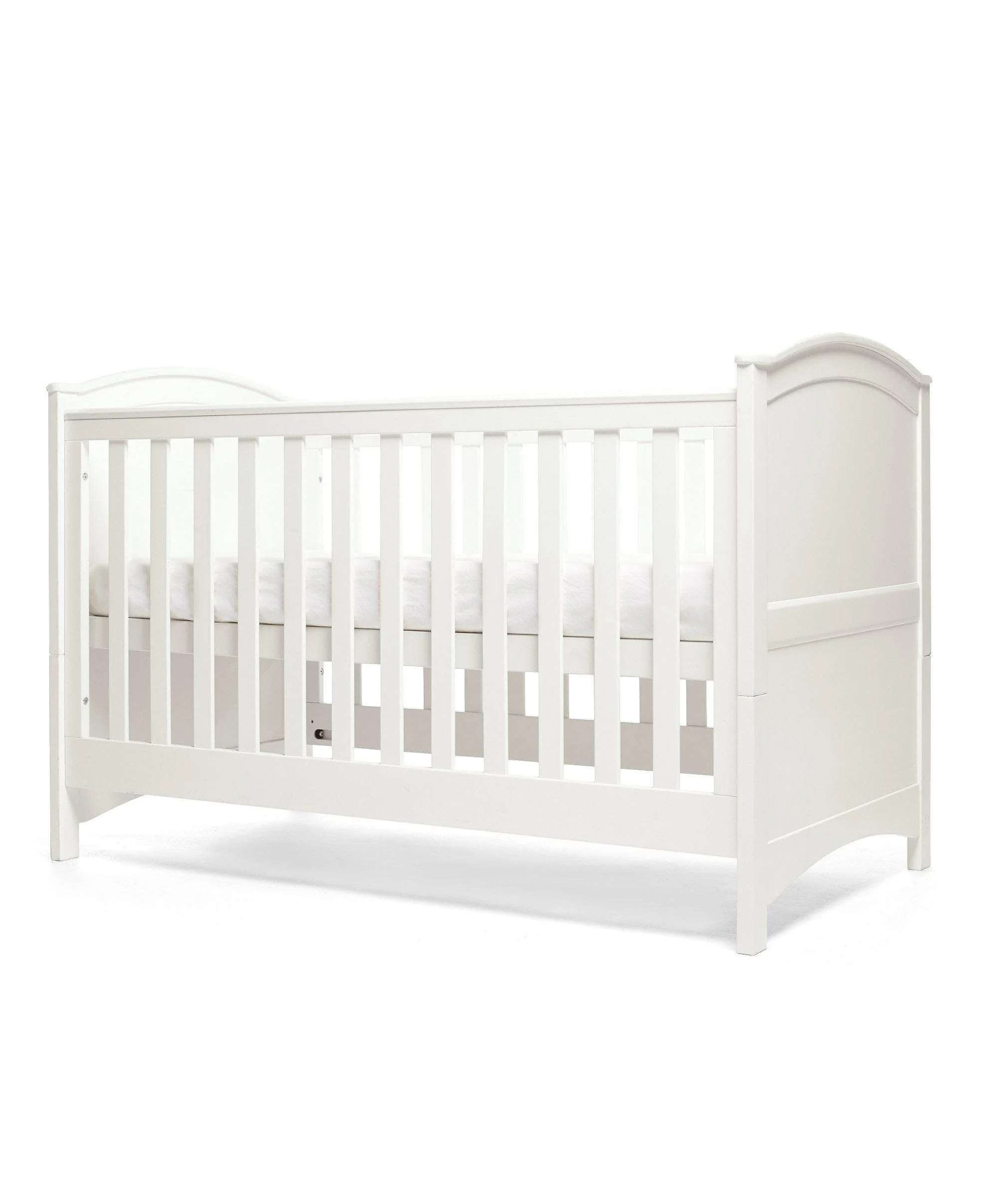 Flyn 2 Piece Cotbed Set with Dresser Changer - White - Image 7