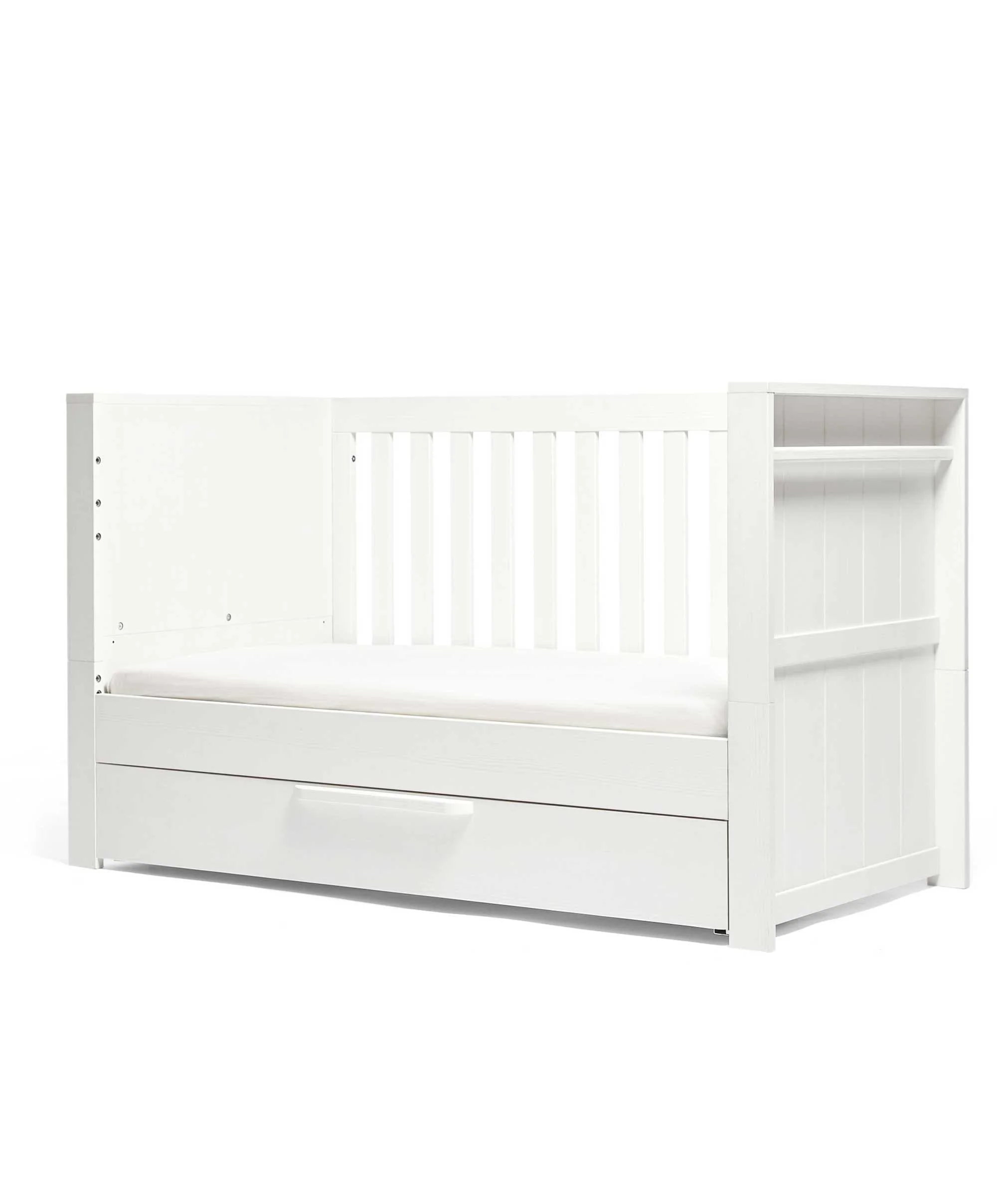 Franklin 2 Piece Cotbed Set with Dresser Changer - White Wash - Image 10