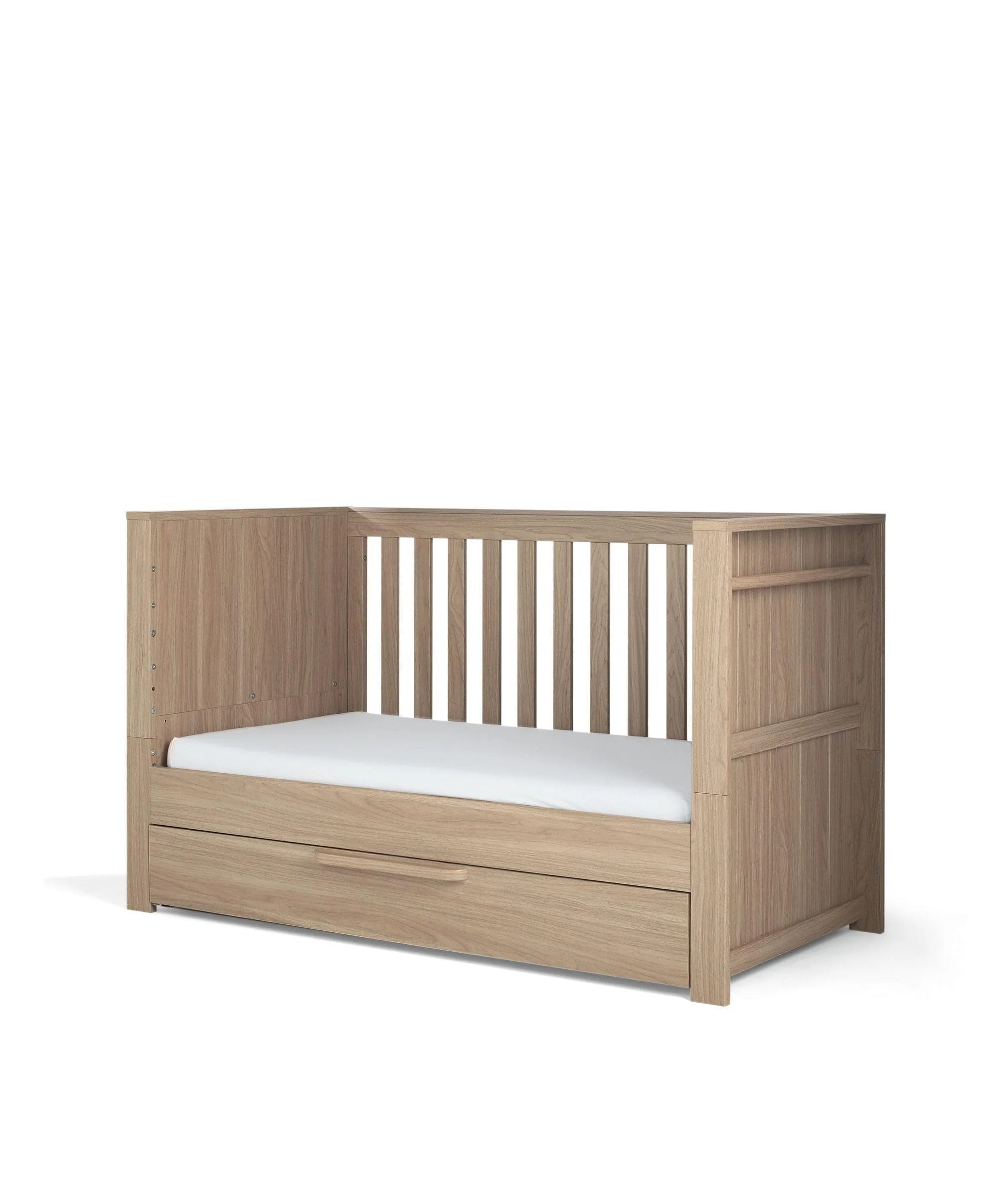 Franklin Nursery Bundle with Lua Bedside Crib (6 Piece) – Natural Oak - Image 10