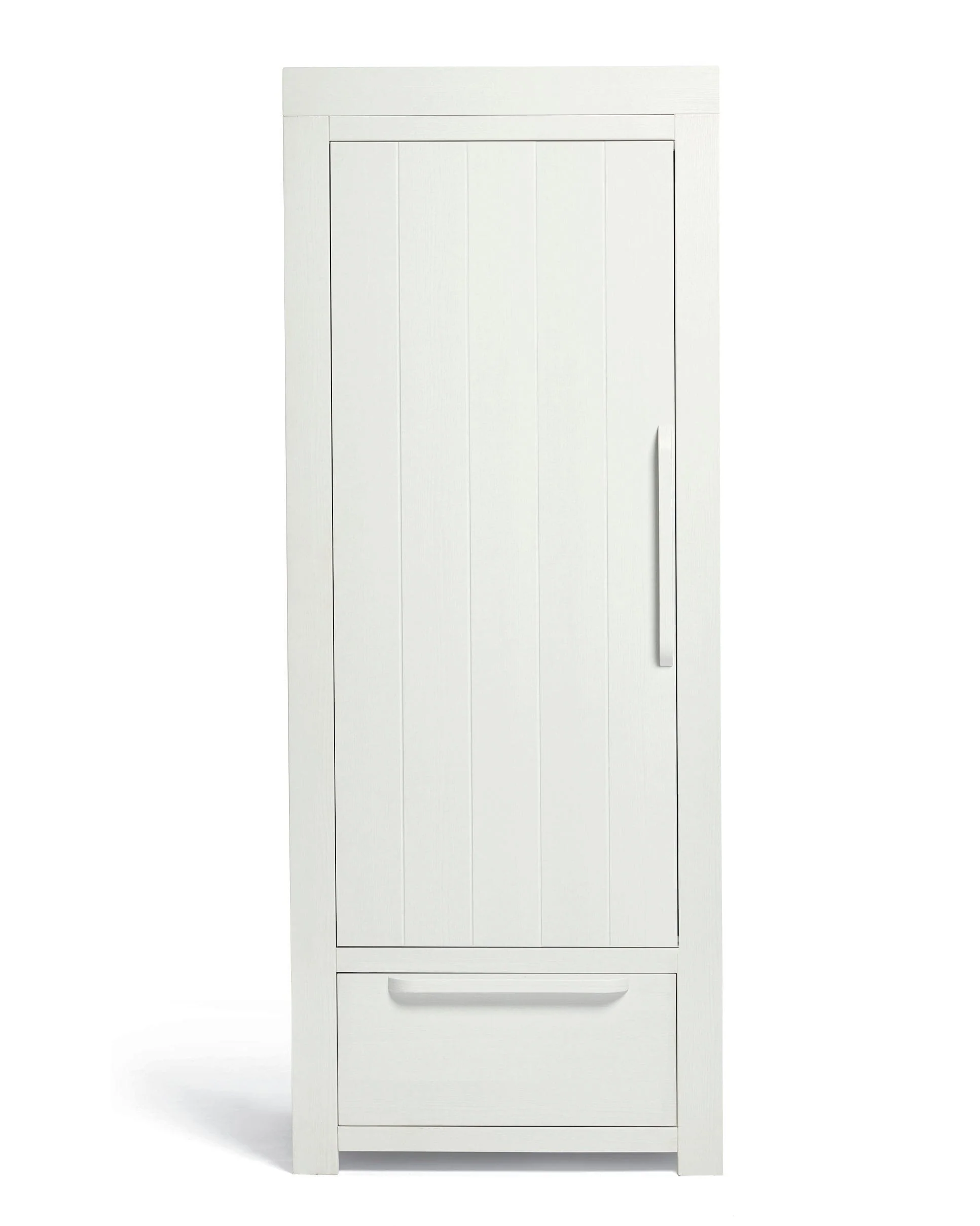 Franklin Single Nursery Wardrobe - White Wash - Image 3