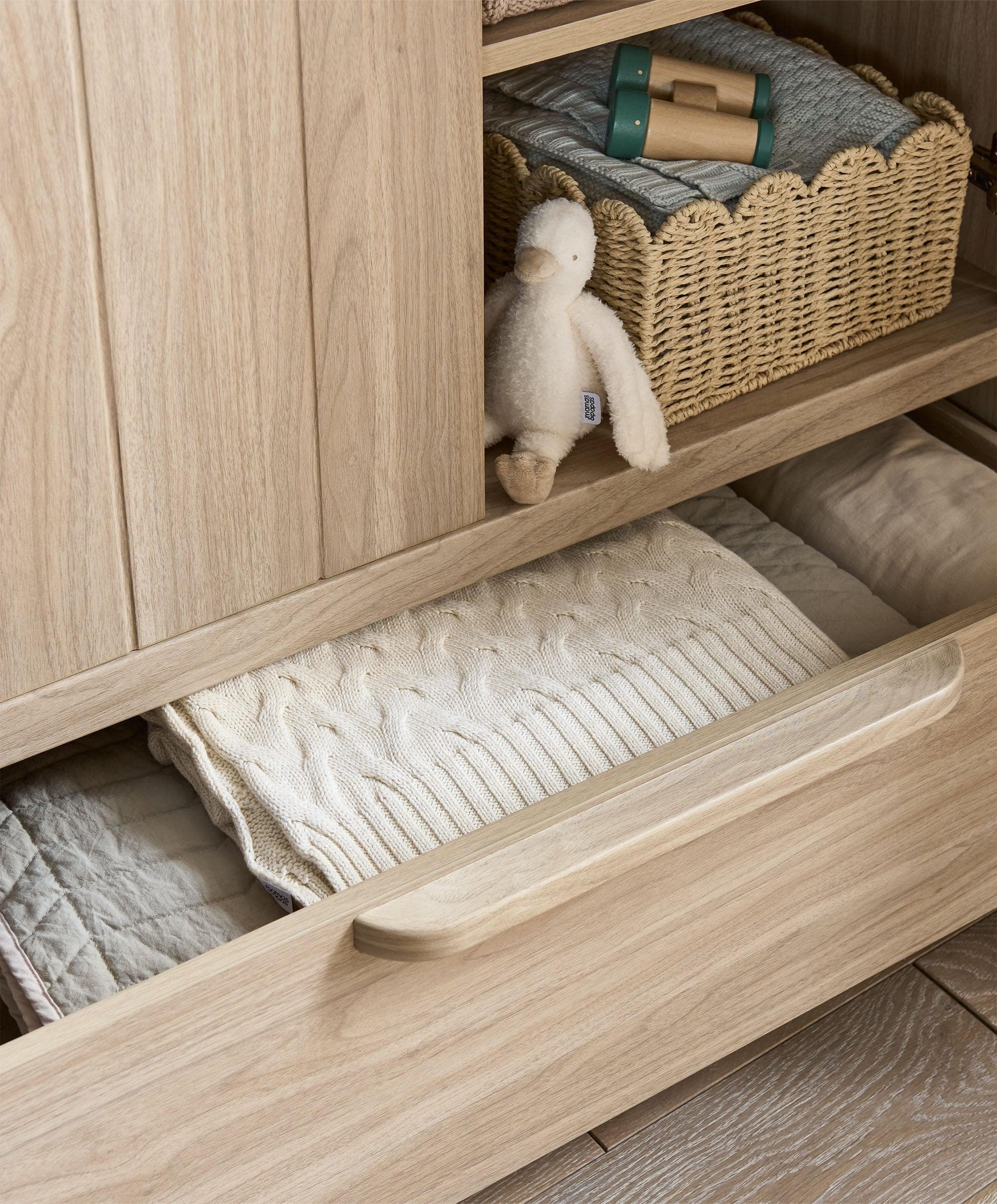 Franklin Wardrobe - Oak - Image 3