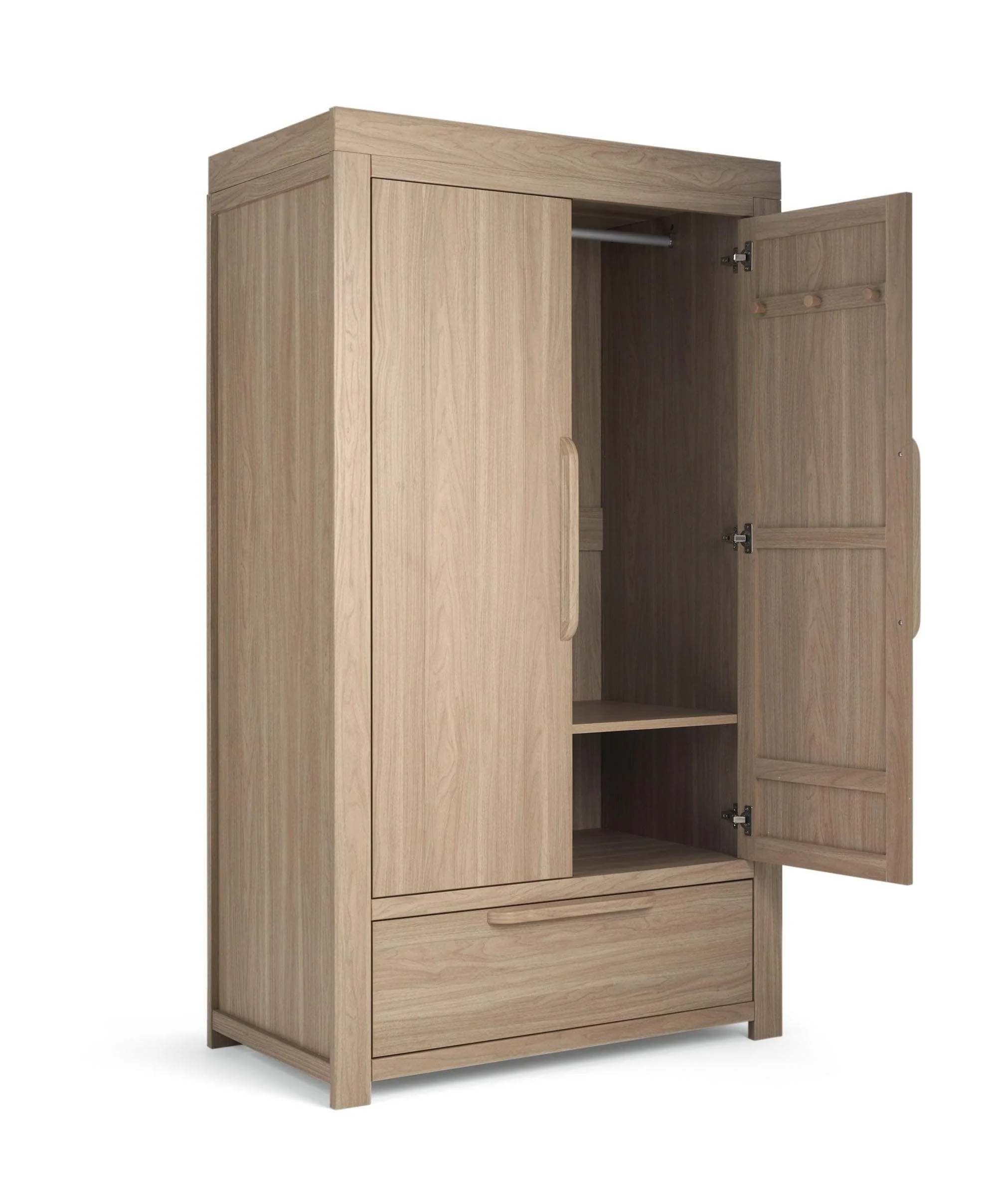 Franklin Wardrobe - Oak - Image 6