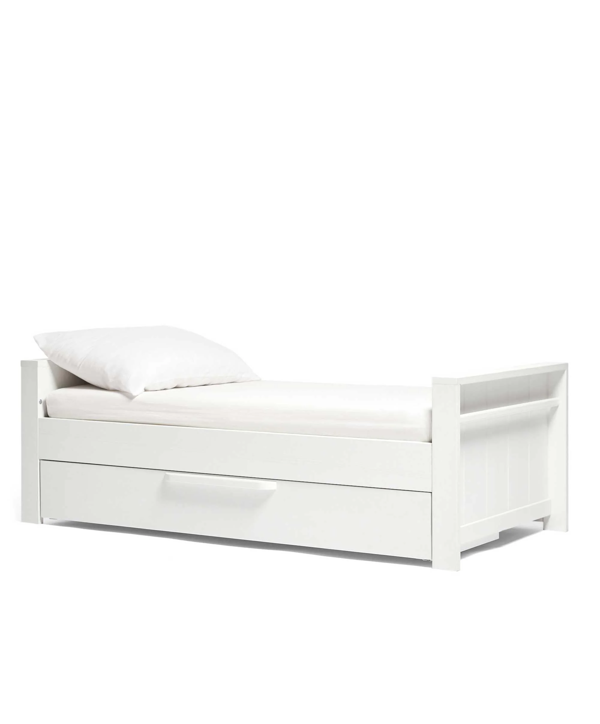 Franklin Nursery Bundle with Lua Bedside Crib (6 Piece) – White Wash - Image 9