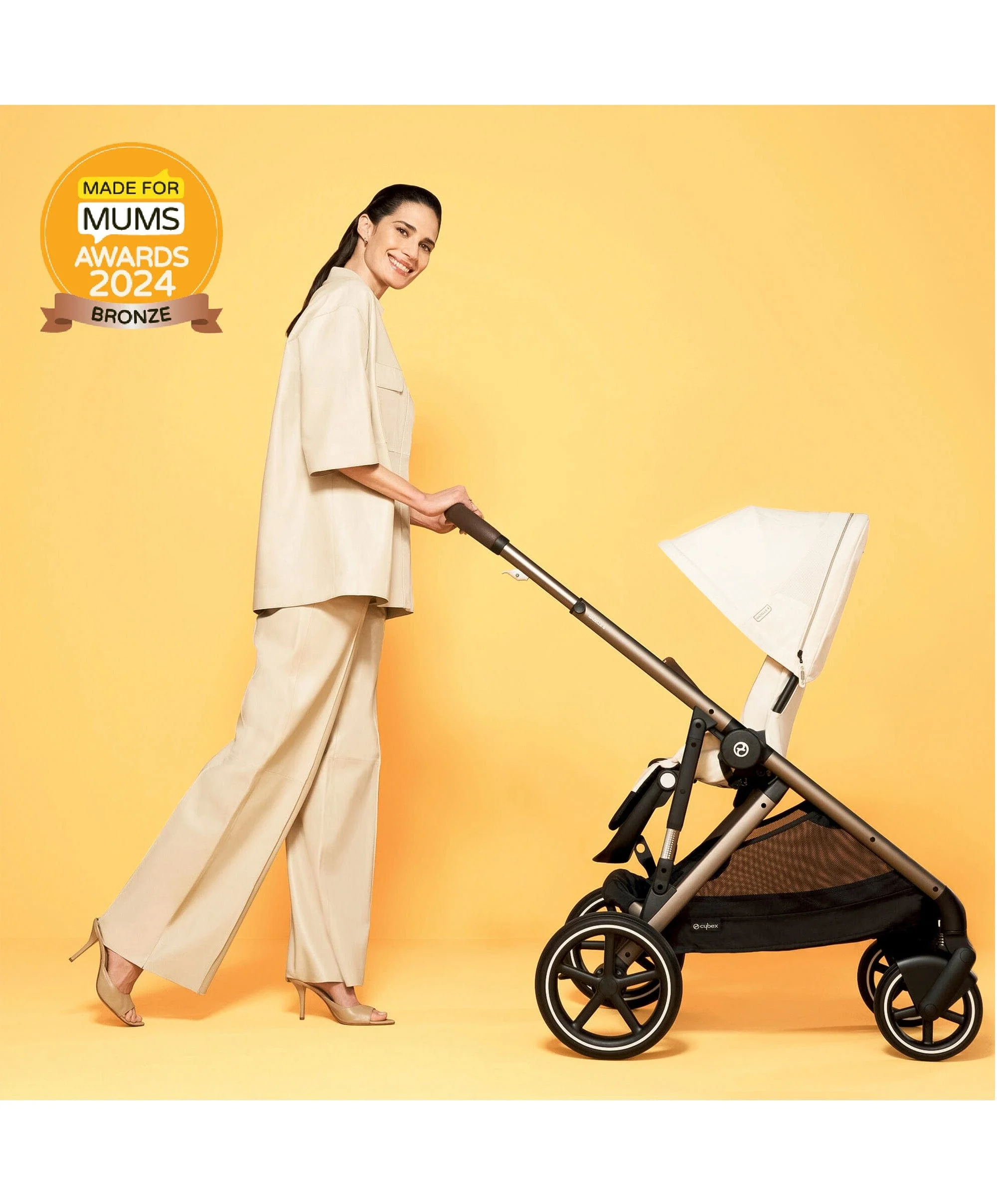 Cybex Gazelle S Pushchair - Almond Beige - Image 3