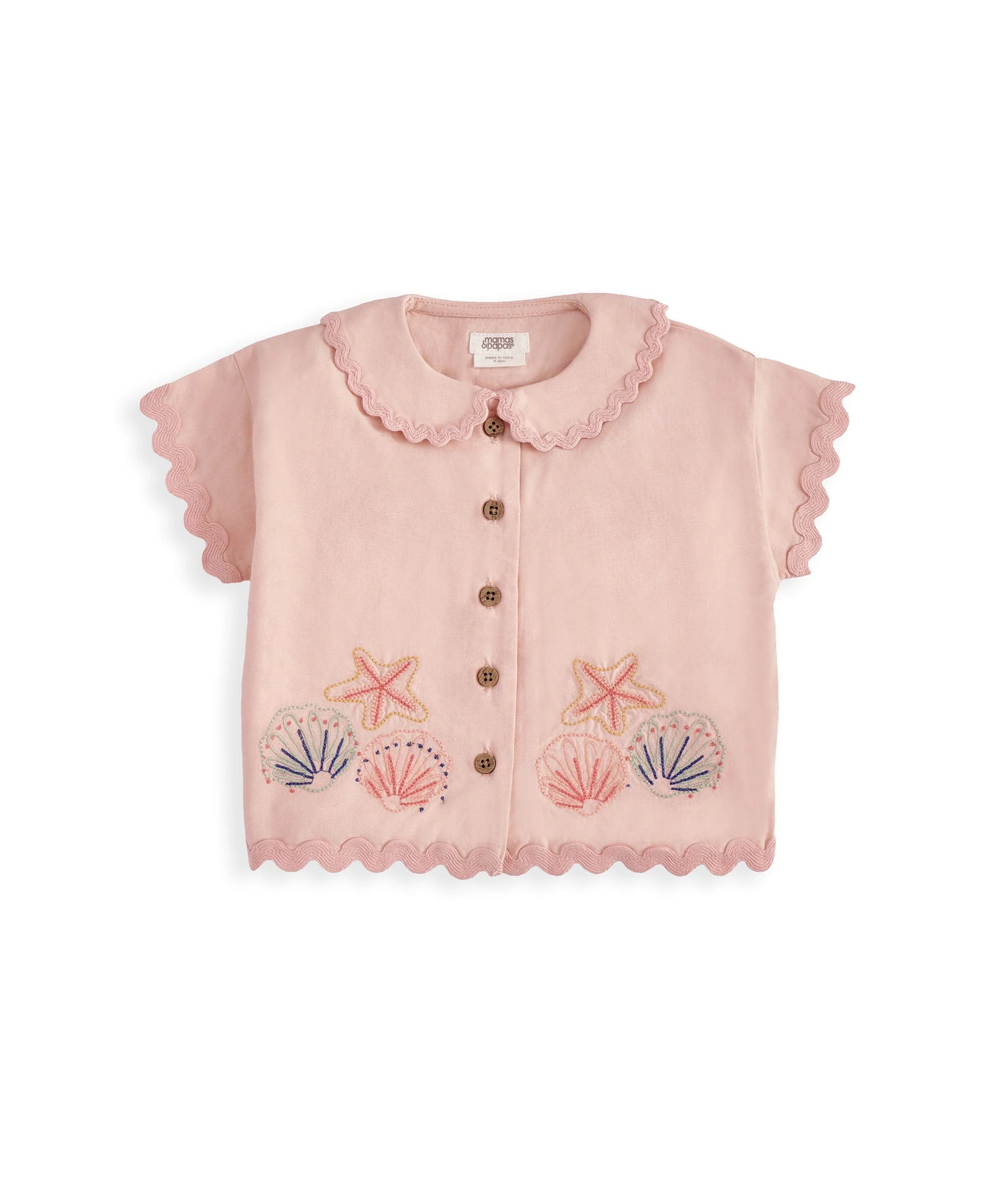 Pink Resort Shirt & Shorts Outfit Set - Image 5
