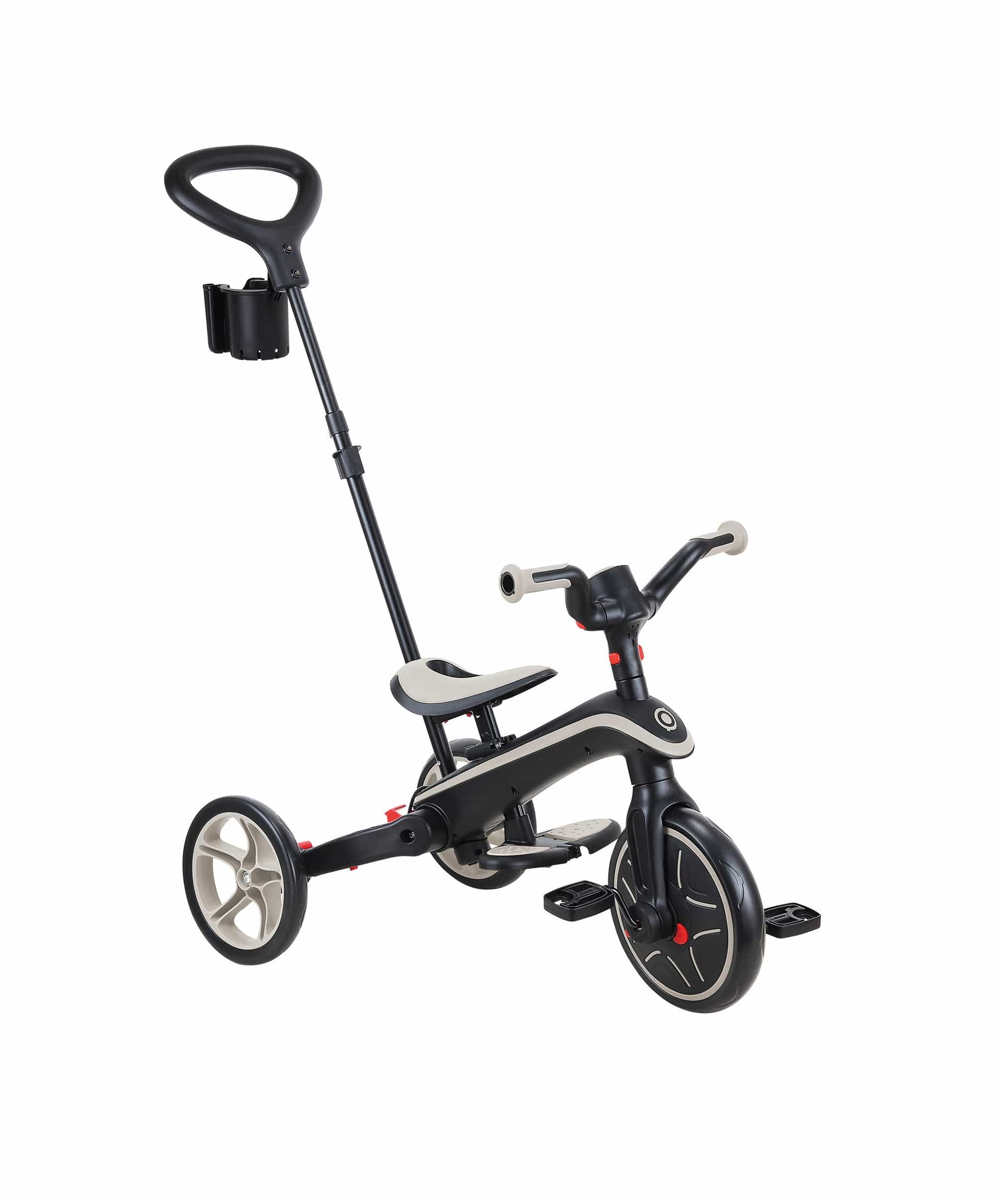 Globber Explorer Trike Foldable 4 in 1 - Taupe - Image 5