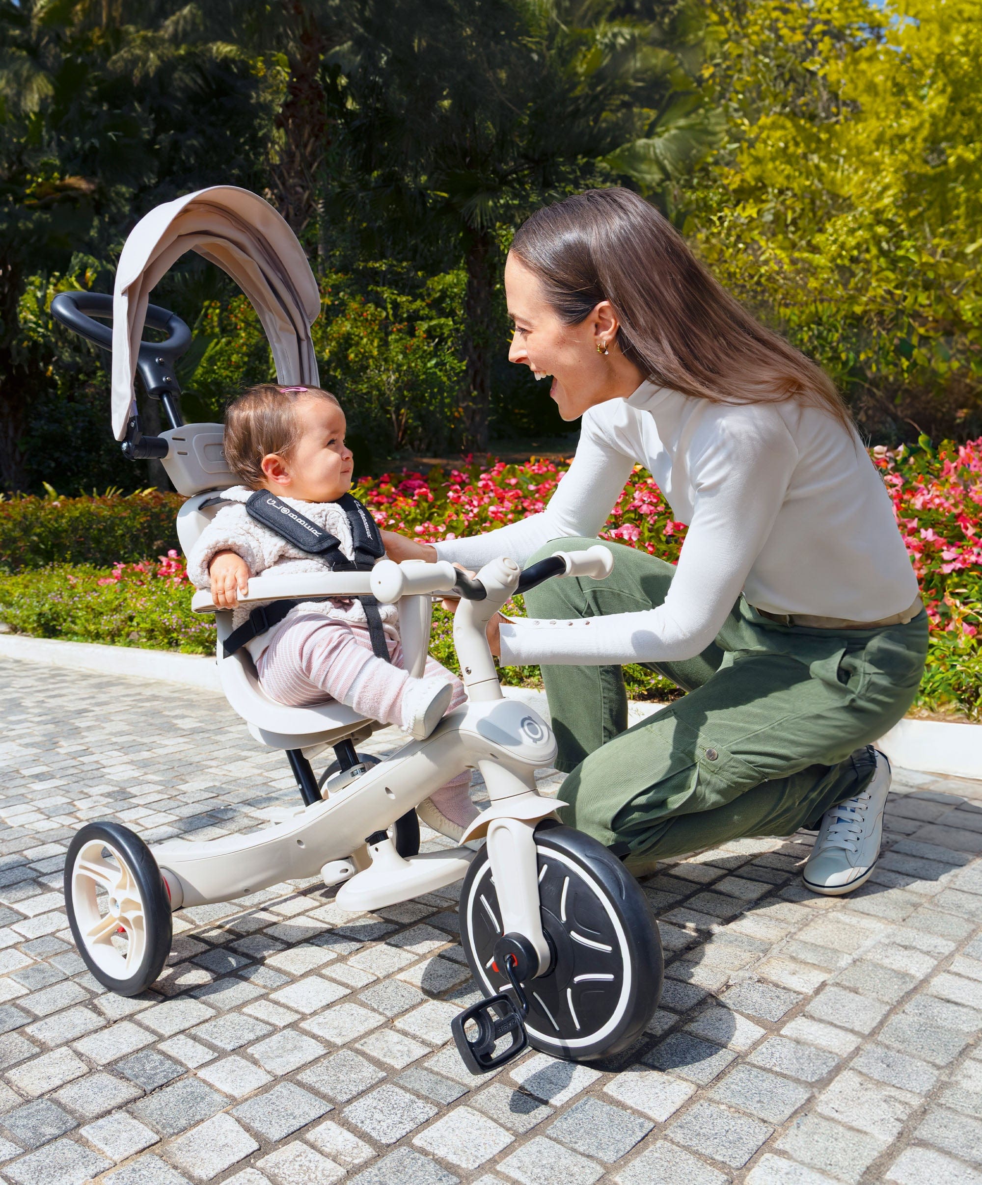 Globber Explorer Trike Eco 4 in 1 – Coconut - Image 17
