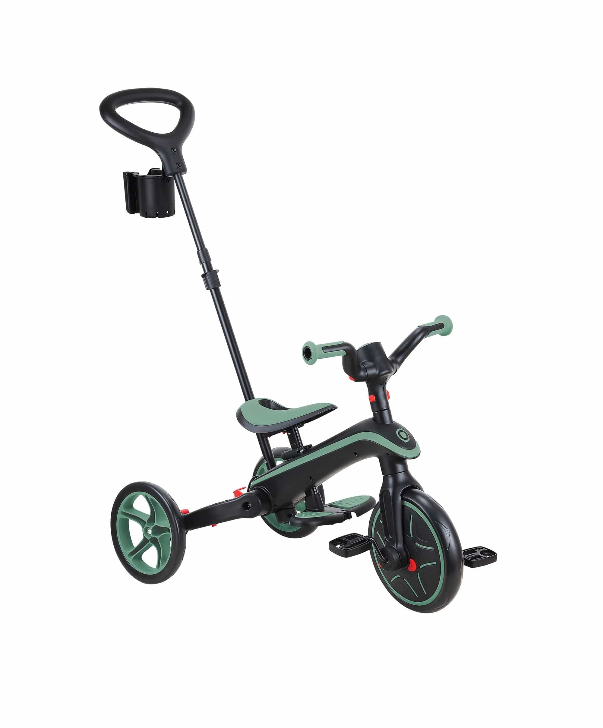 Globber Explorer Foldable 4-in-1 Trike - Olive - Image 3