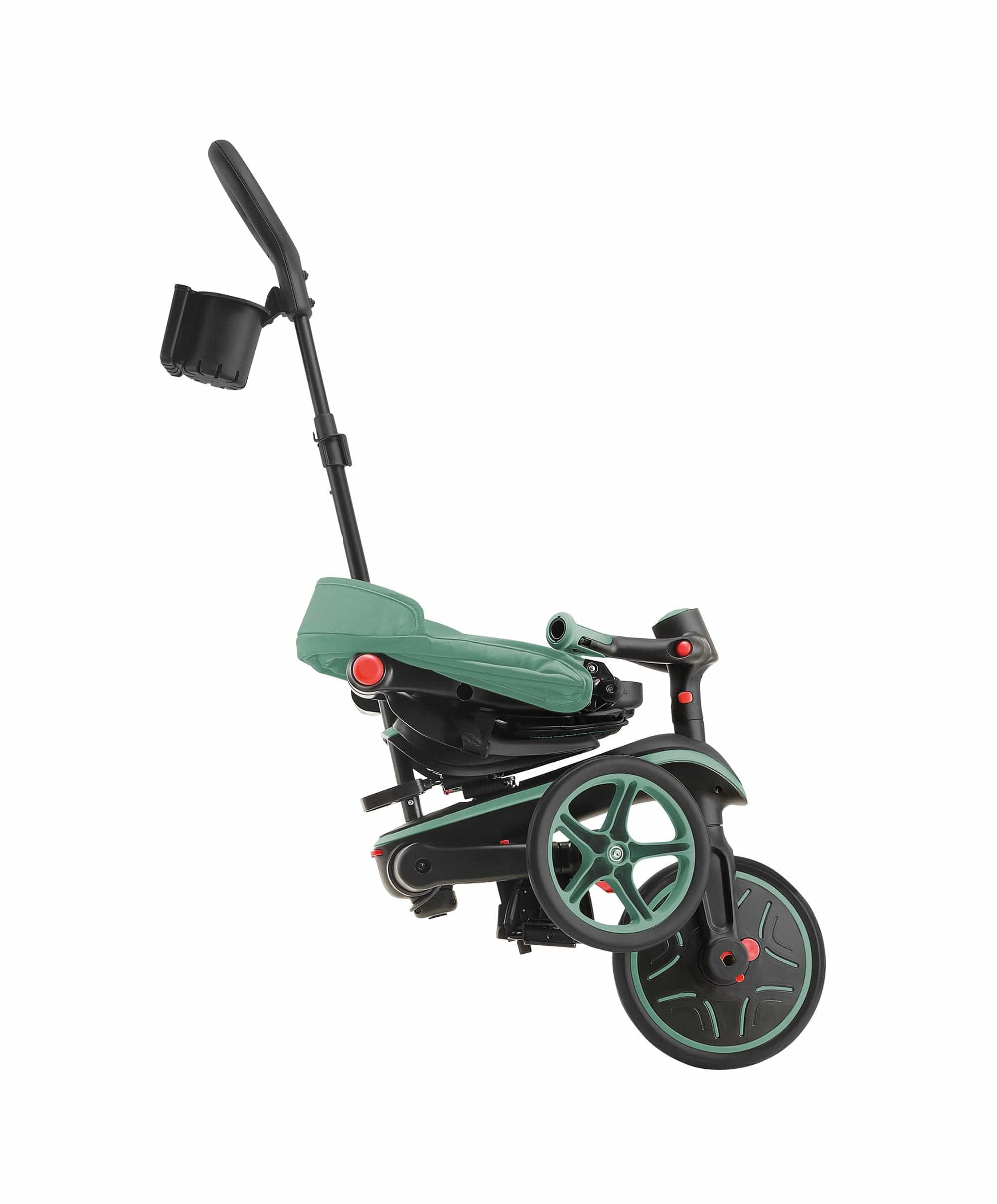 Globber Explorer Foldable 4-in-1 Trike - Olive - Image 6