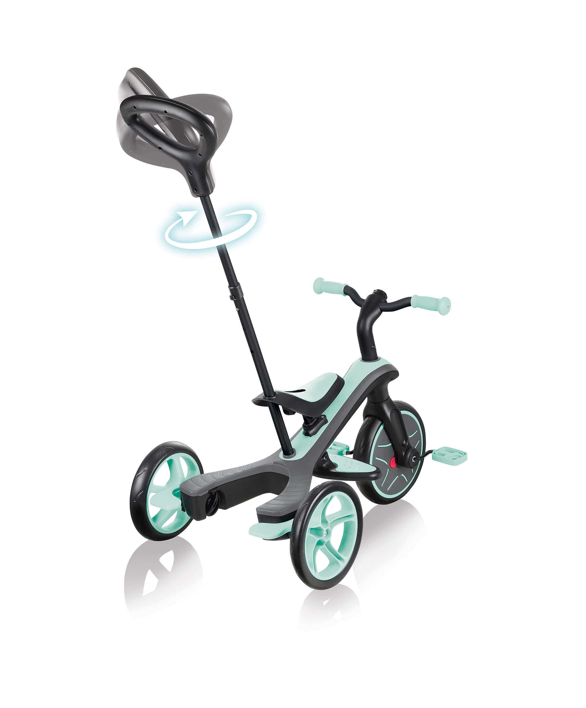 Globber Explorer 4 in 1 Trike - Mint Green - Image 22