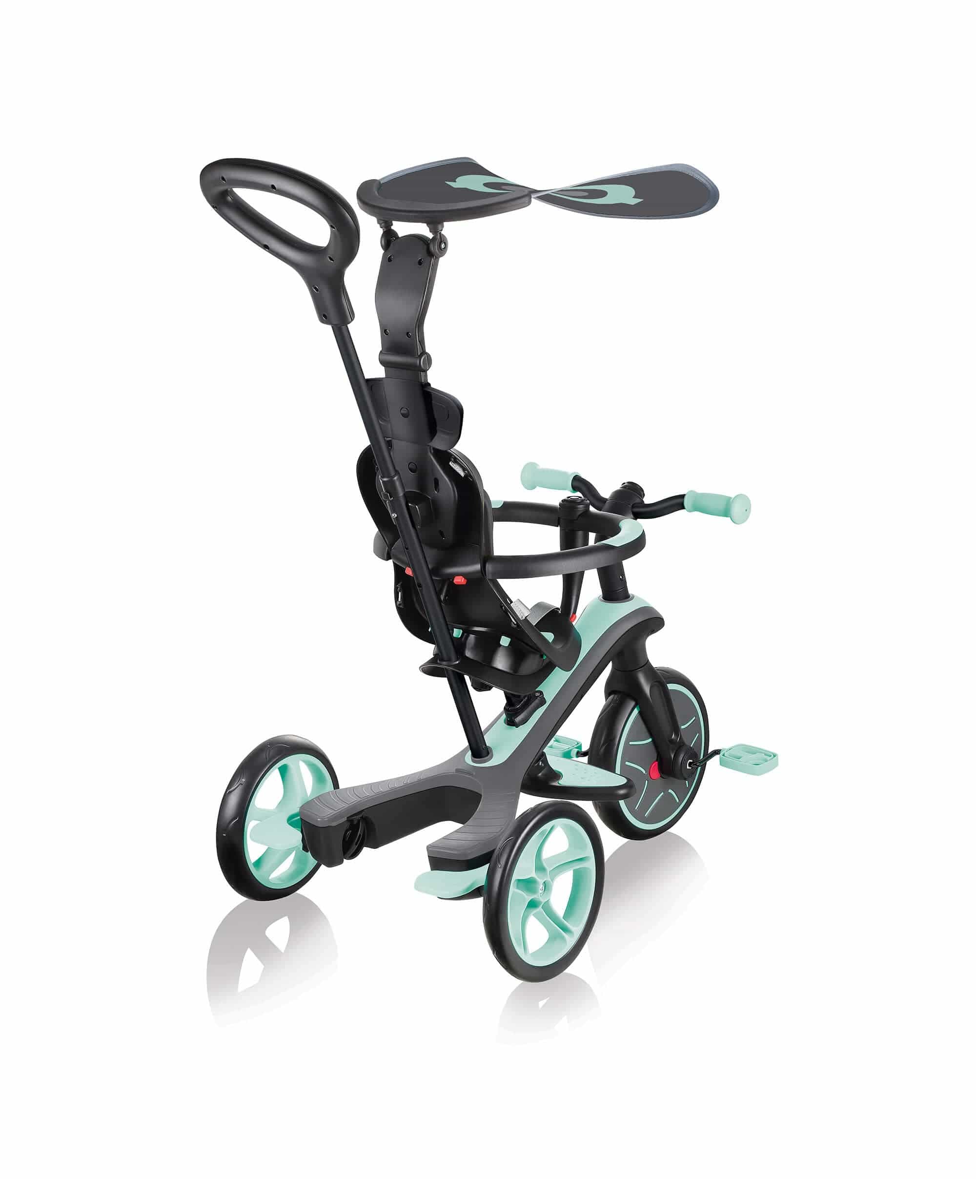 Globber Explorer 4 in 1 Trike - Mint Green - Image 7
