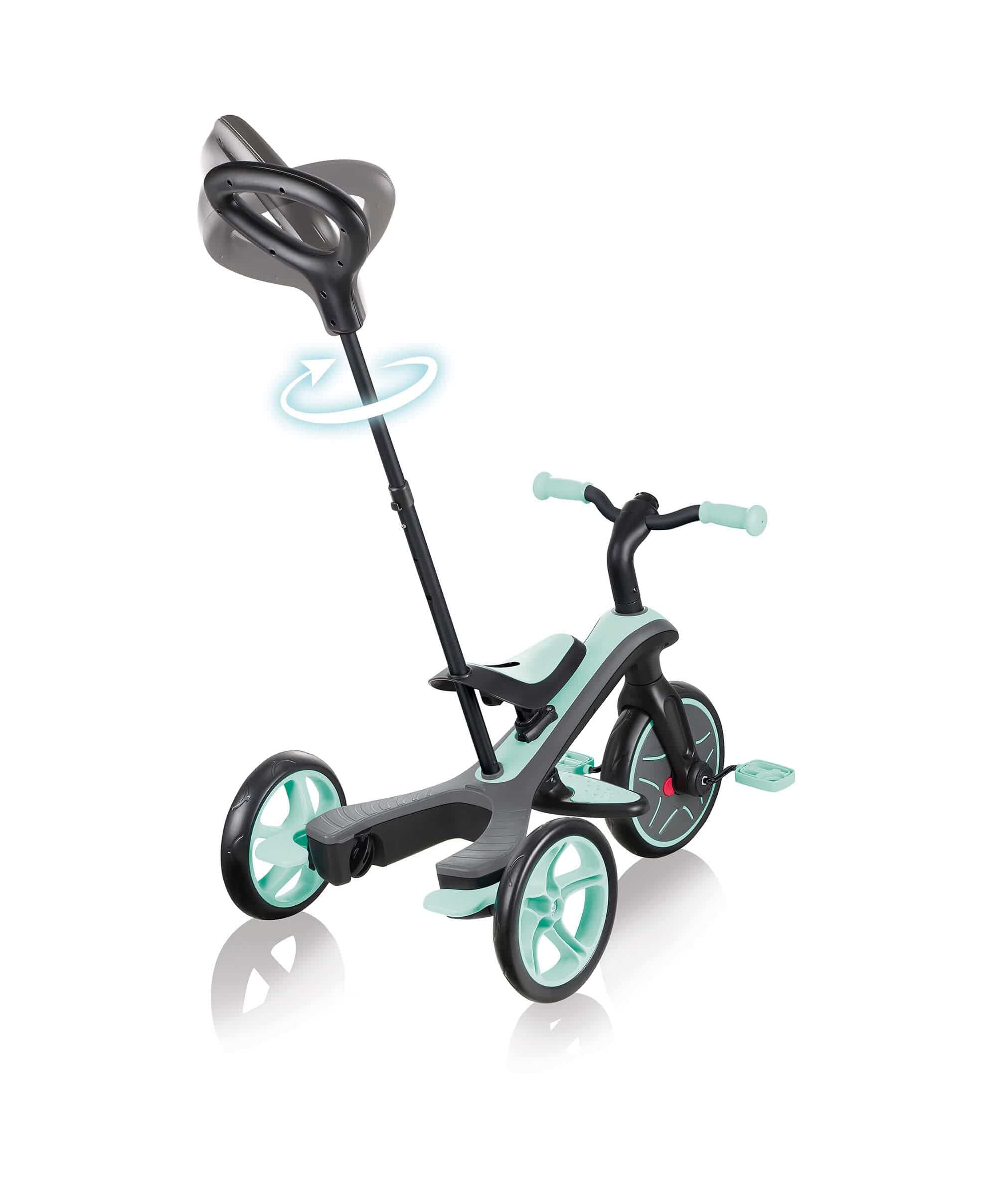 Globber Explorer 4 in 1 Trike - Mint Green - Image 9