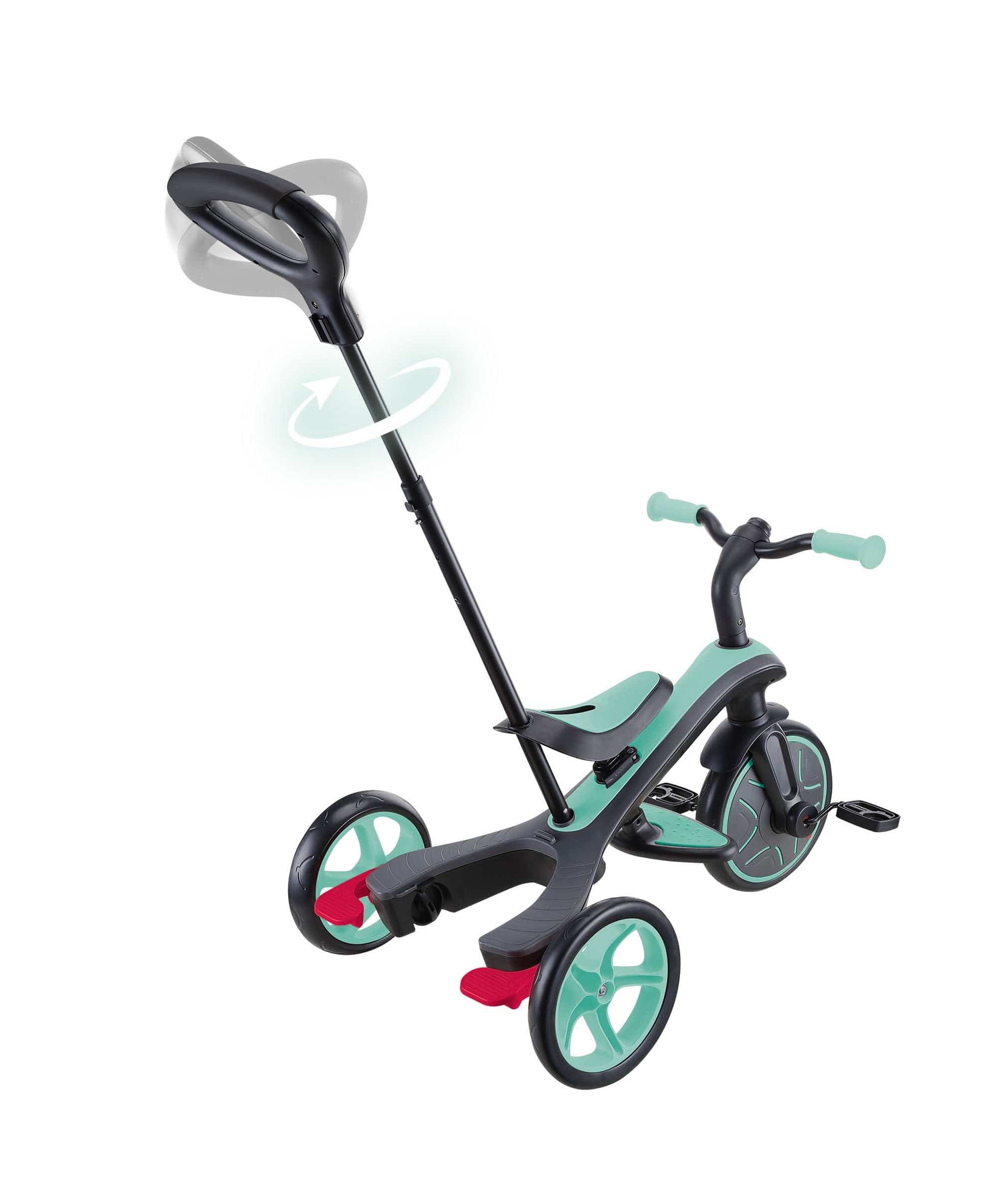 Globber Explorer Trike 4 in 1 - Mint - Image 7