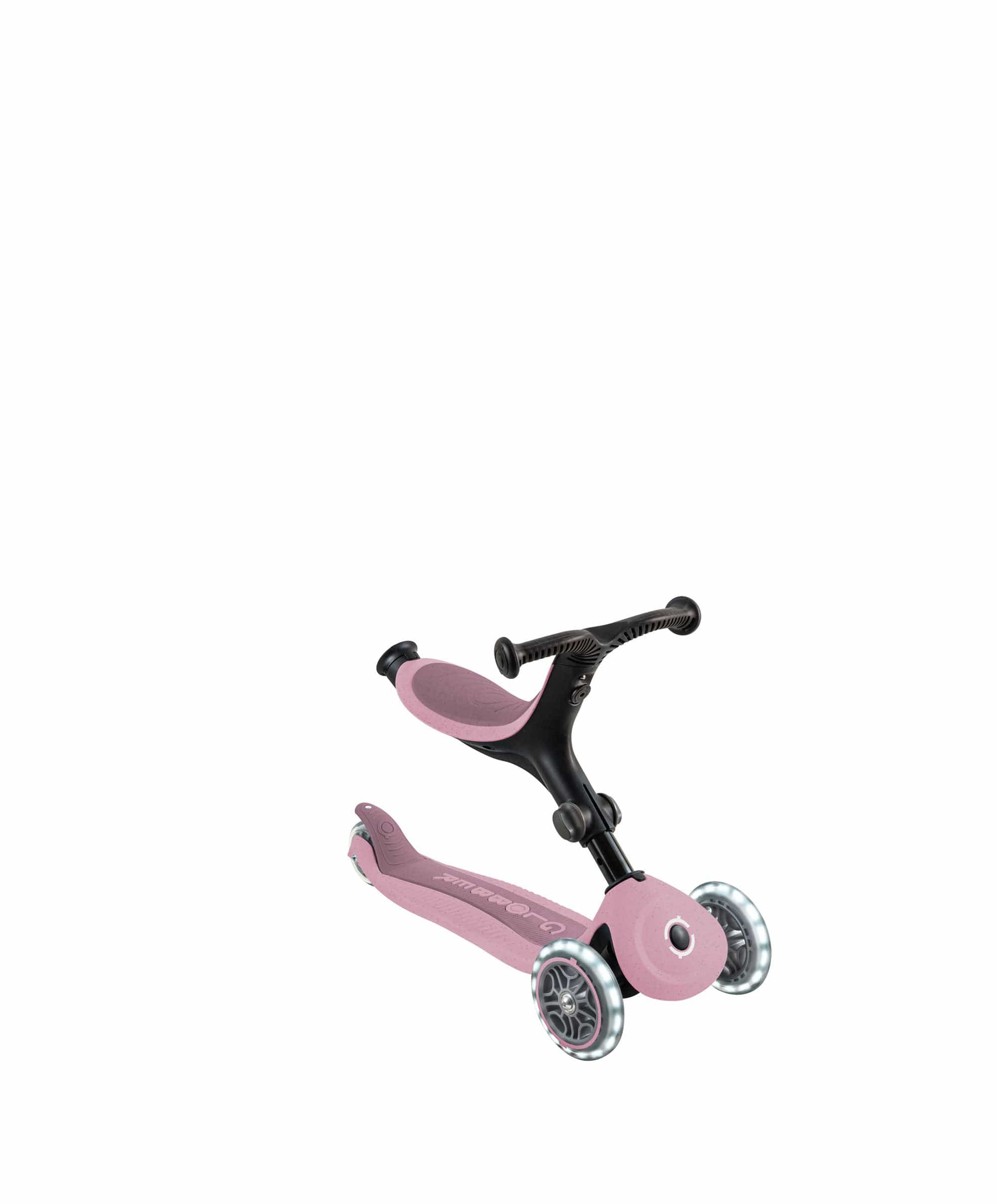 Globber Go Up Active Lights Eco - Berry - Image 2