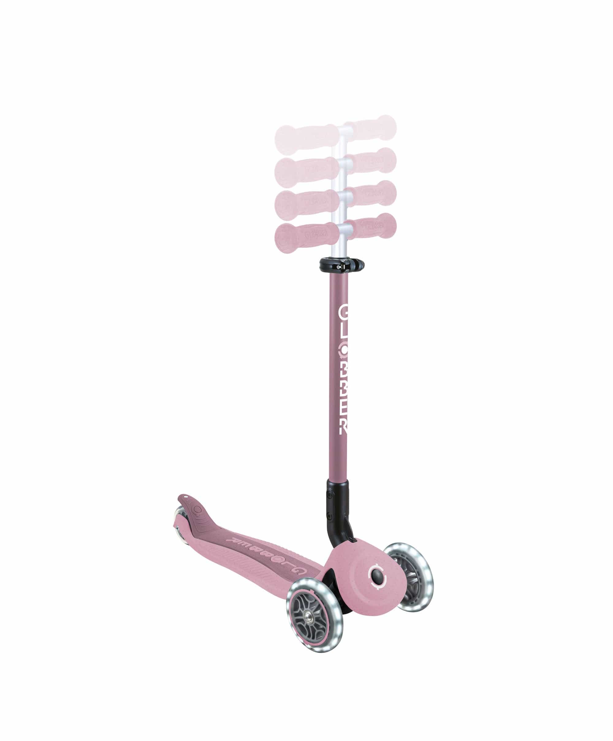 Globber Go Up Active Lights Eco - Berry - Image 4