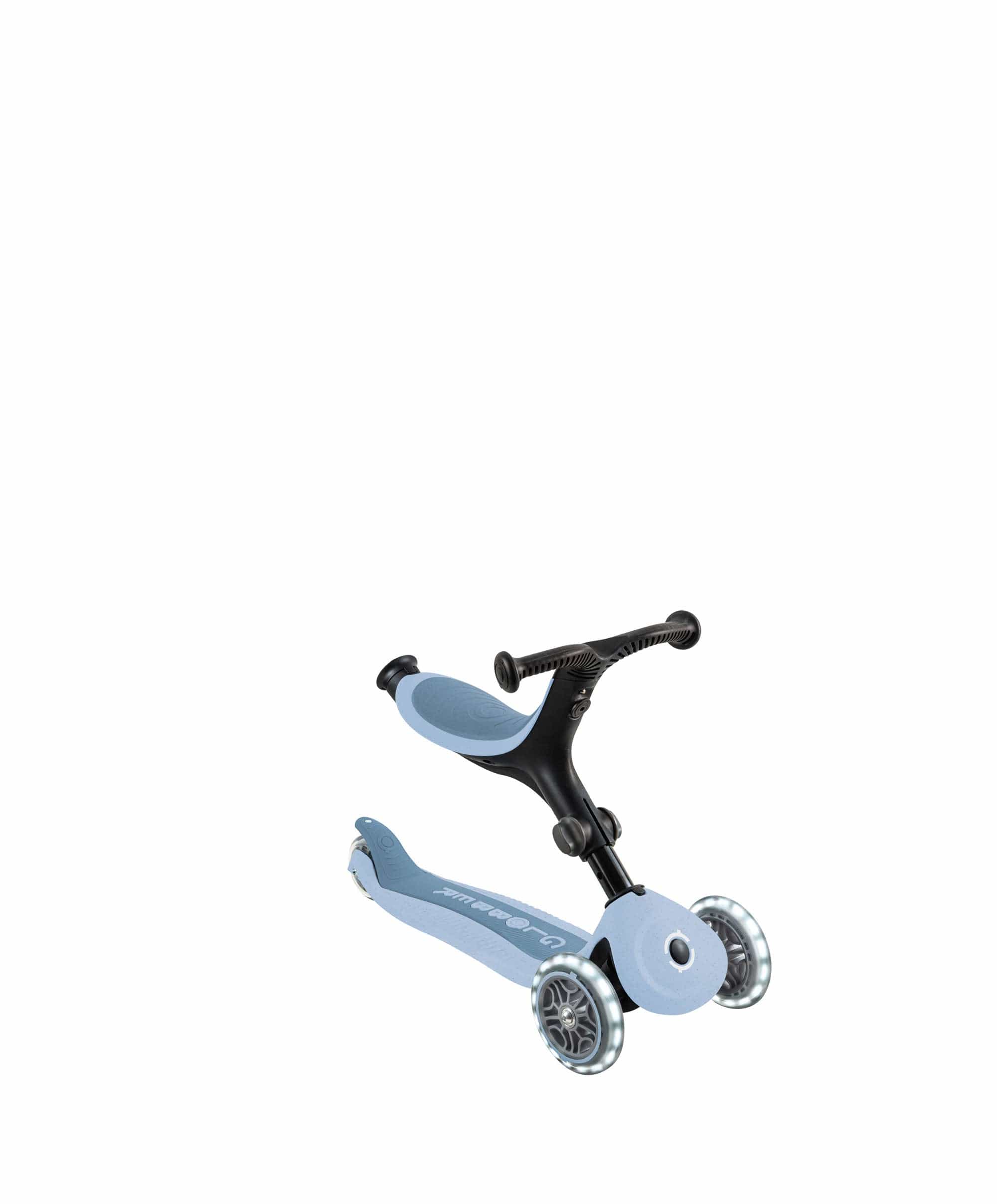 Globber Go Up Active Lights Eco - Blueberry - Image 2