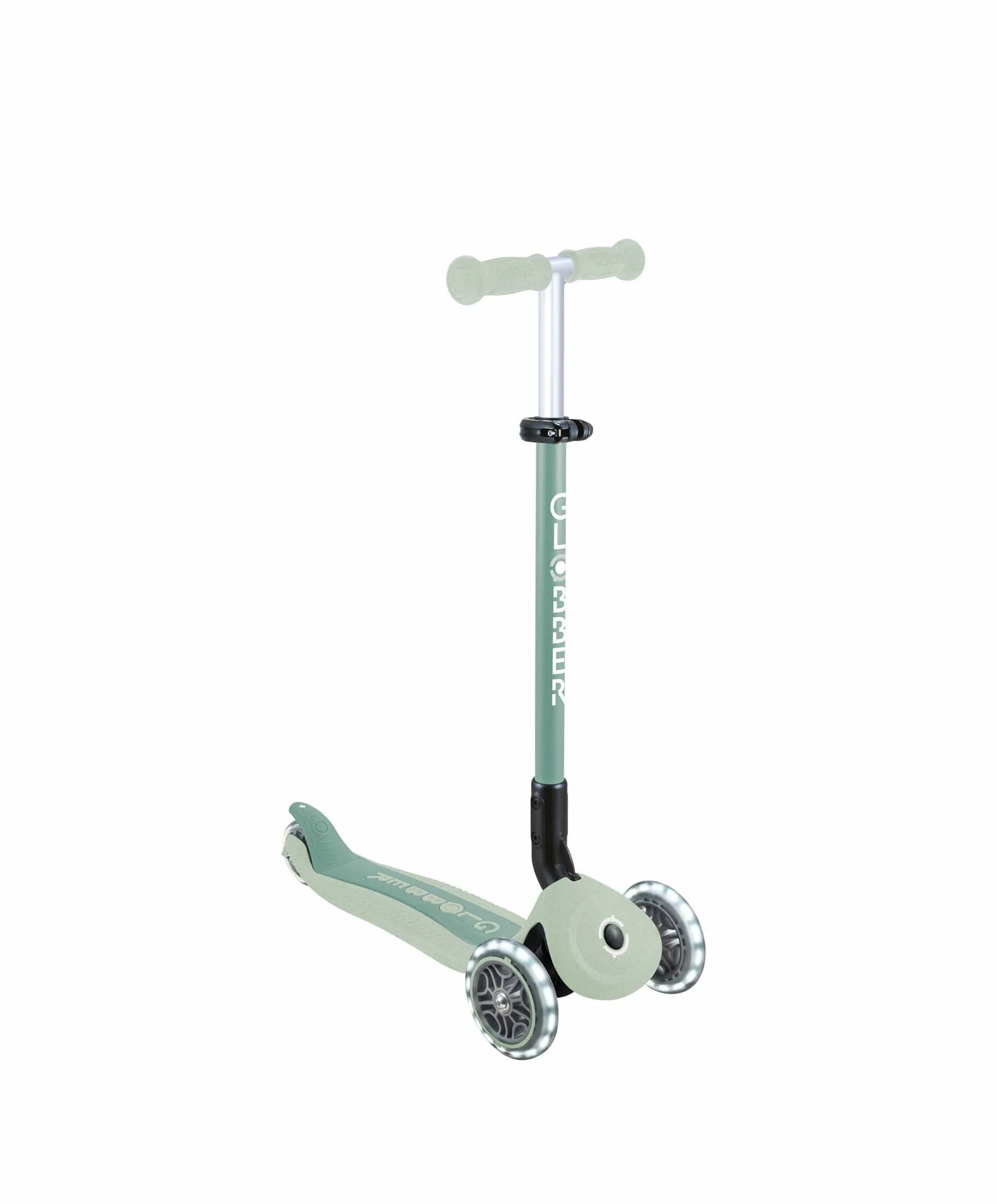 Globber Go Up Active Lights Eco – Pistachio - Image 2