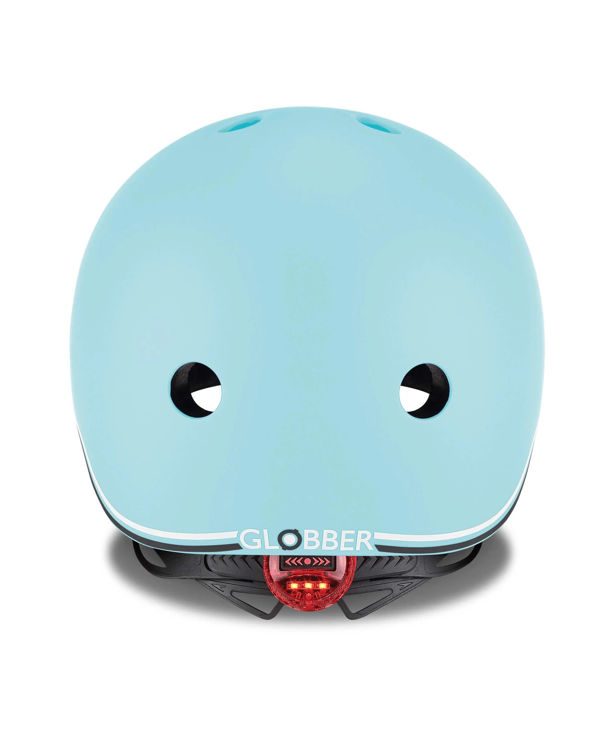 Globber GO-UP Lights Helmet - Pastel Blue - Image 10