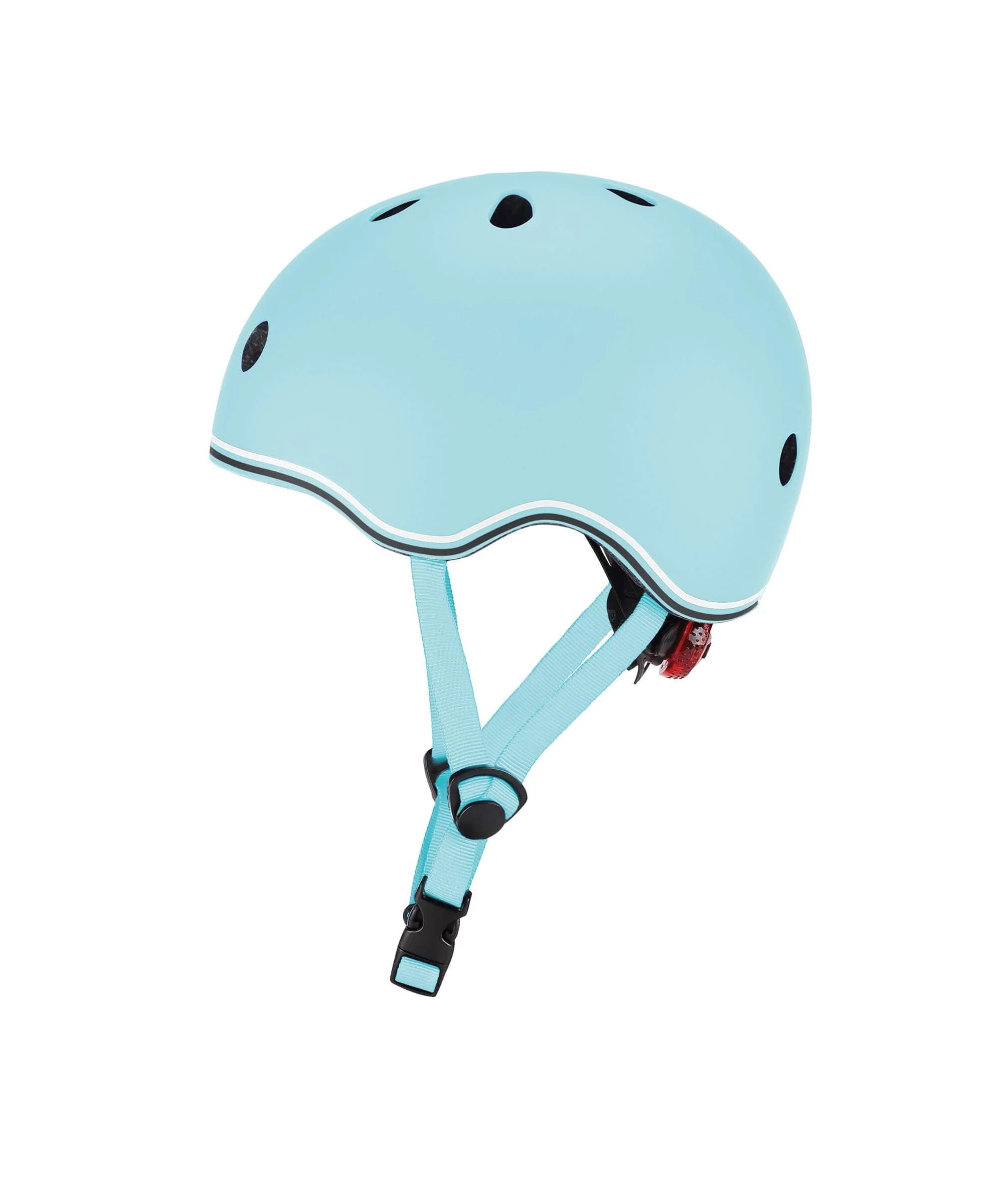 Globber GO-UP Lights Helmet - Pastel Blue - Image 8