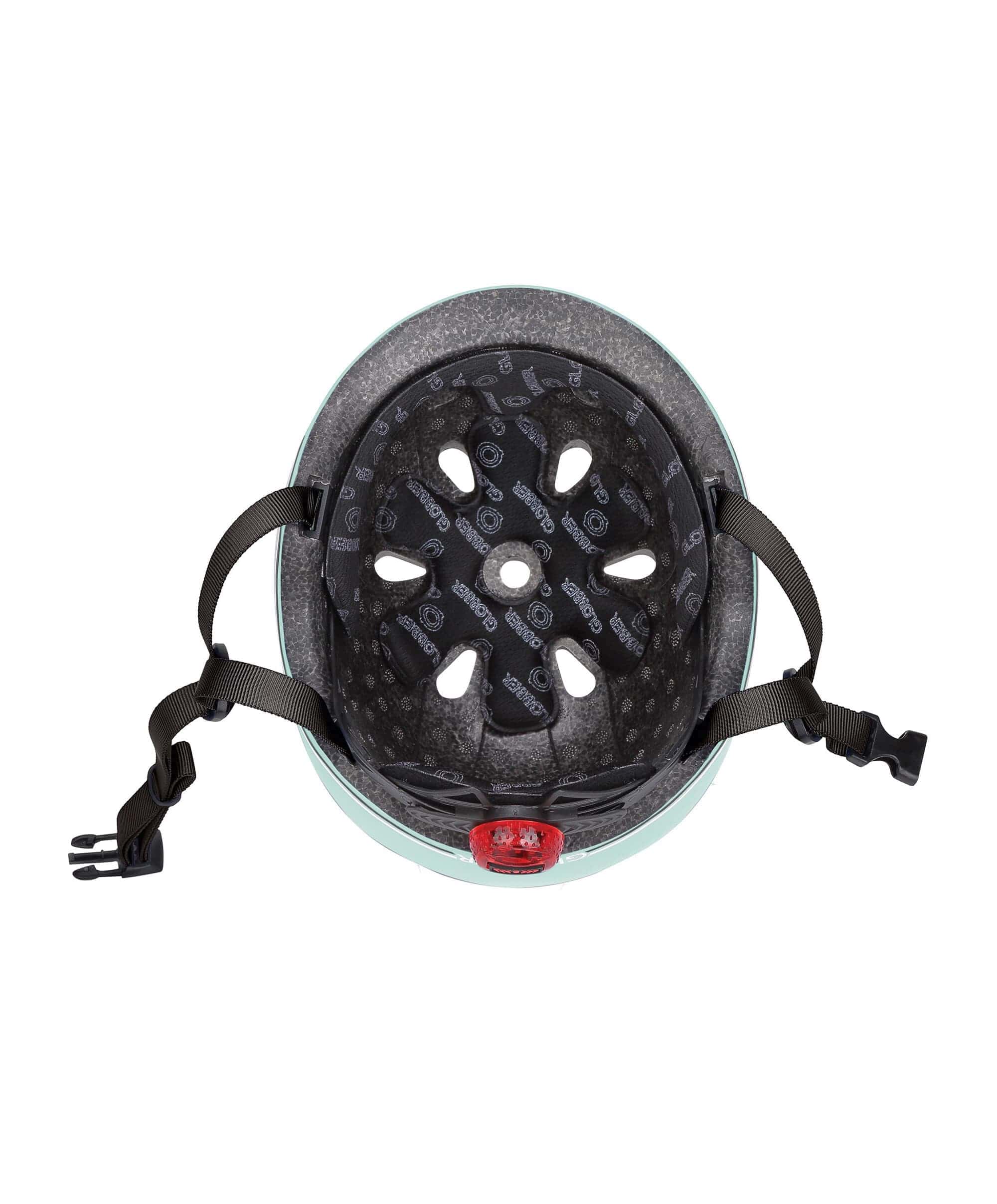 Globber GO-UP Lights Helmet - Mint Green - Image 6
