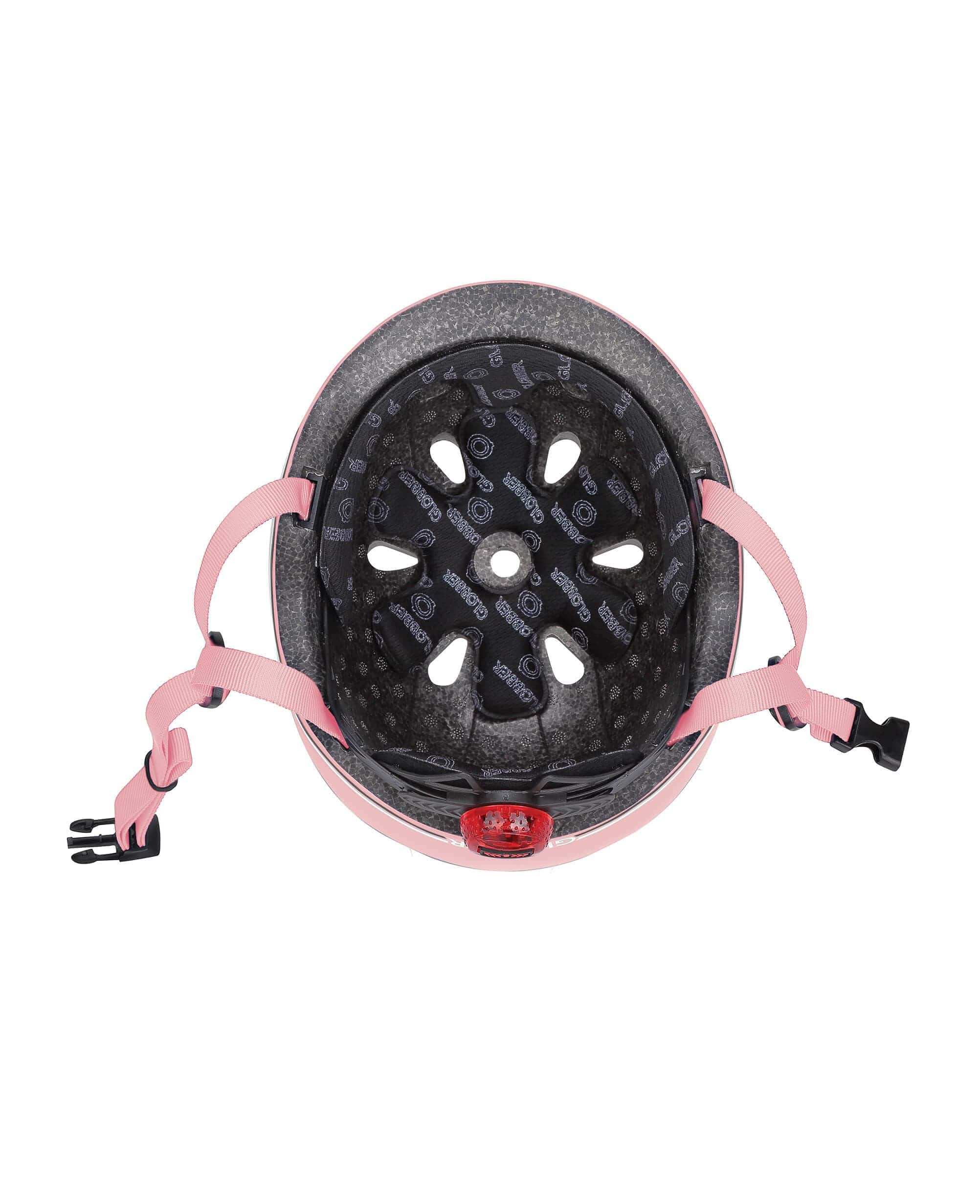 Globber GO-UP Lights Helmet - Pastel Pink - Image 5