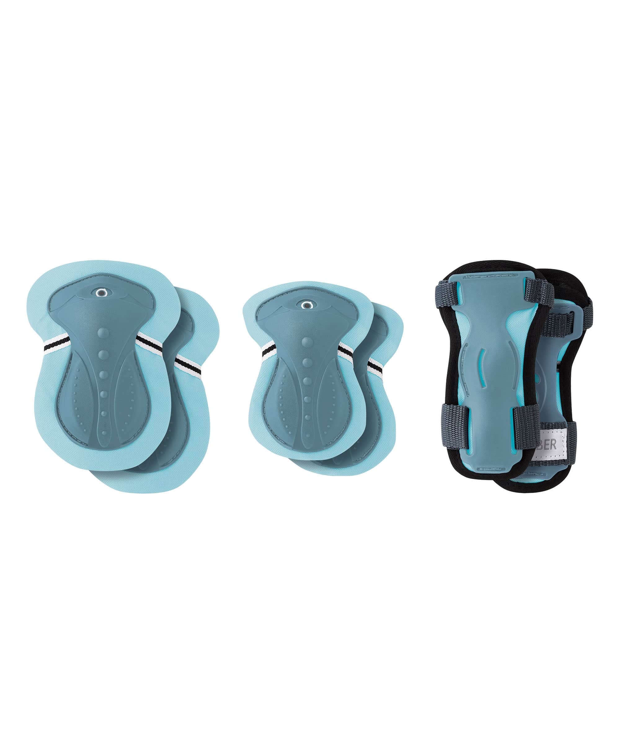 Globber Junior Protective Pads - Pastel Blue