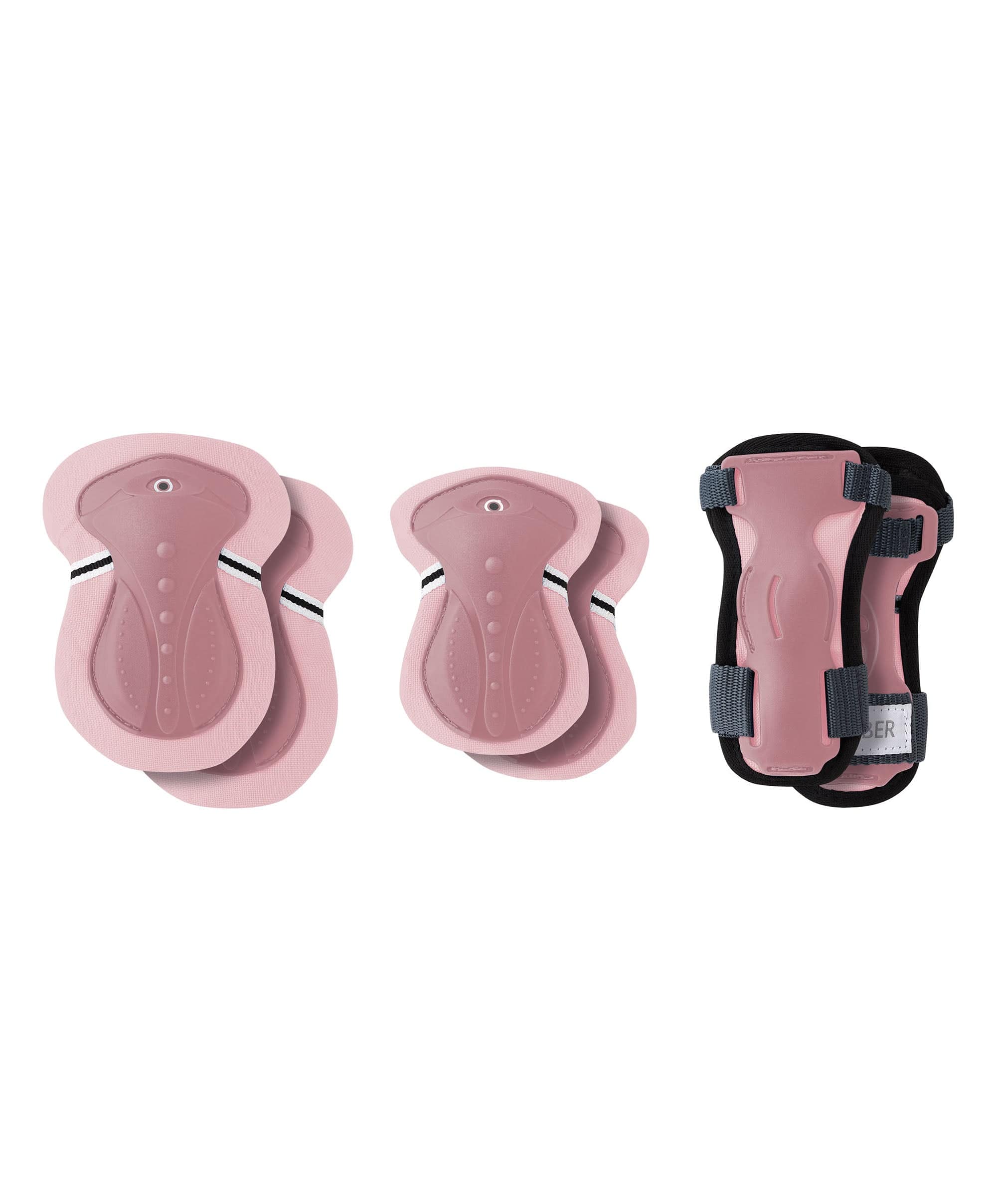 Globber Junior Protective Pads - Pastel Pink