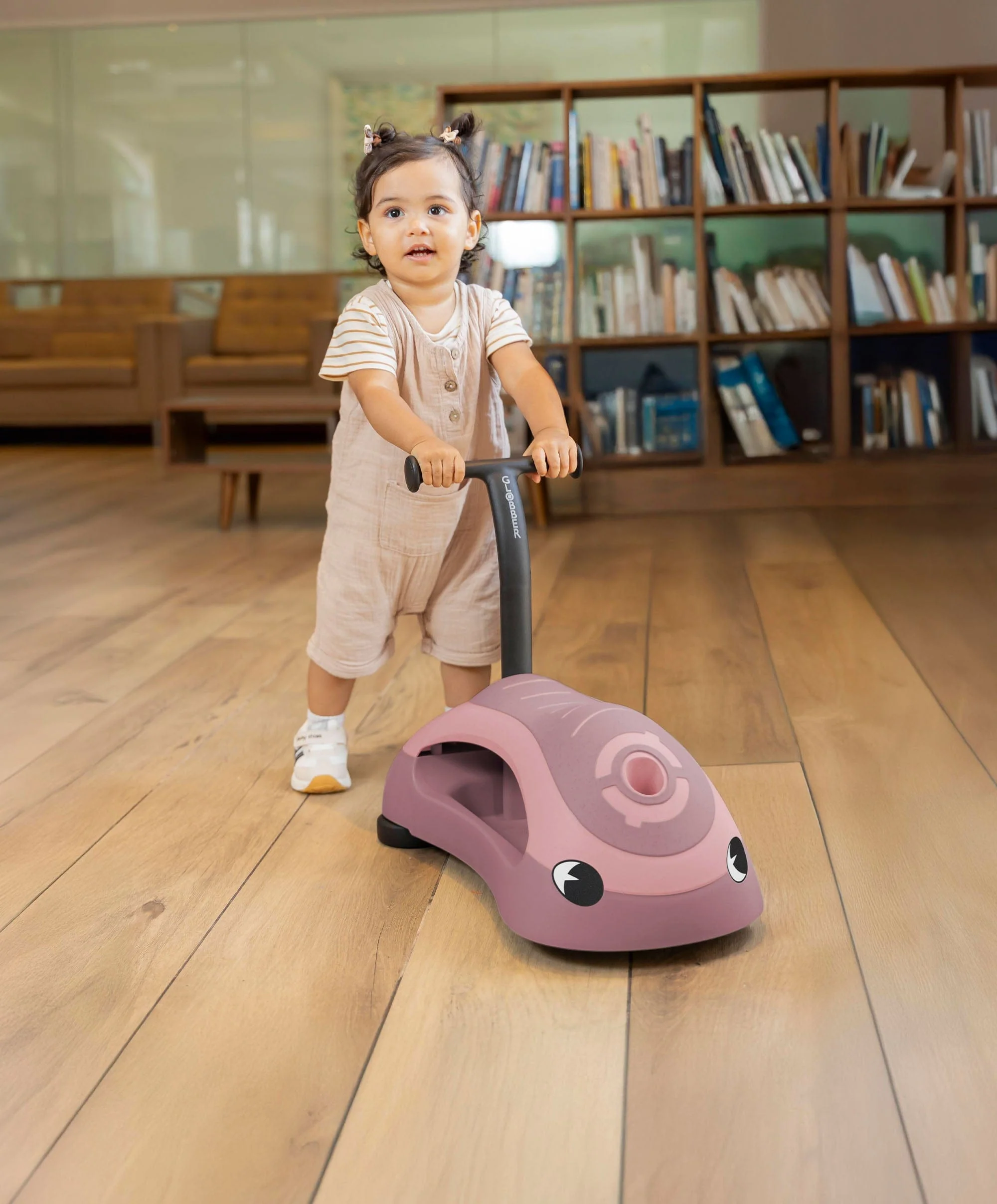 Globber Baby Walker 2in1 Ecologic - Berry - Image 4