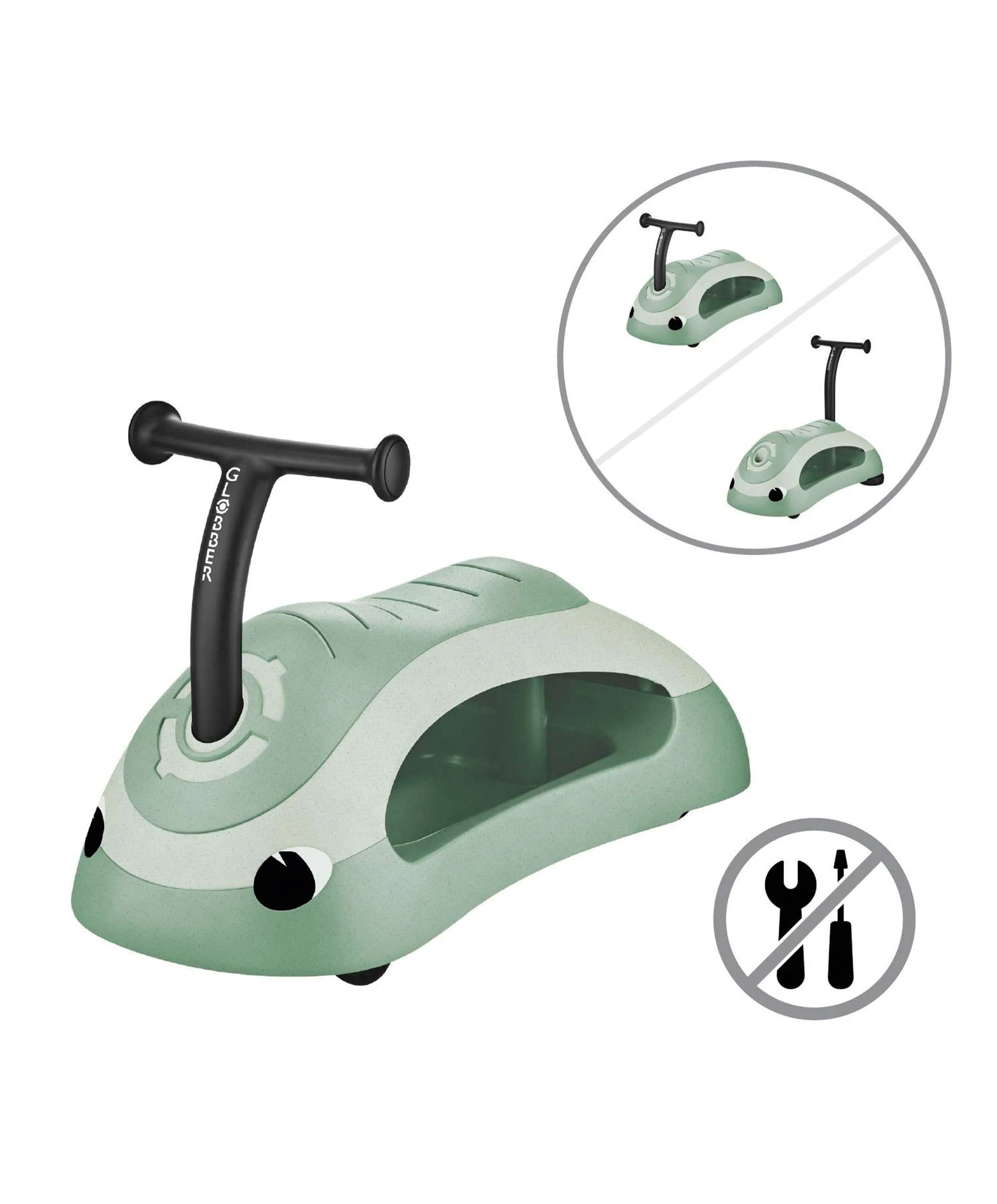 Globber Baby Walker 2in1 Ecologic - Pistachio - Image 6