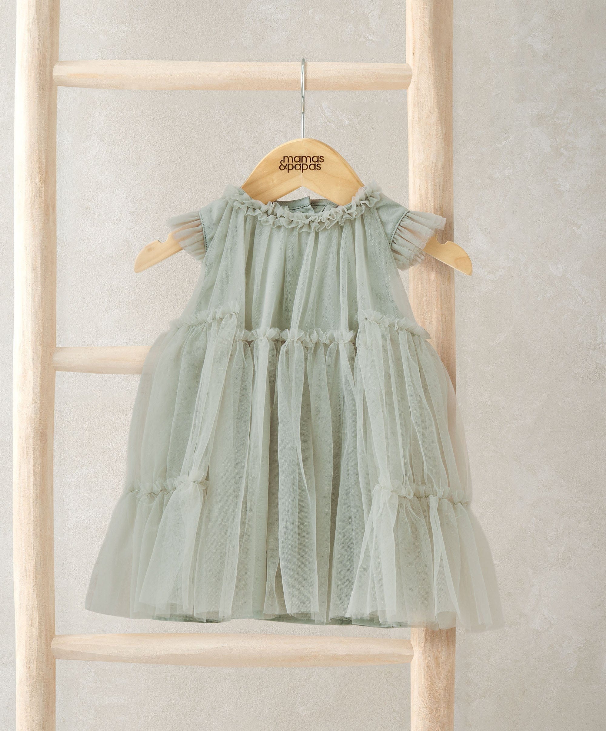Green Mesh Dress