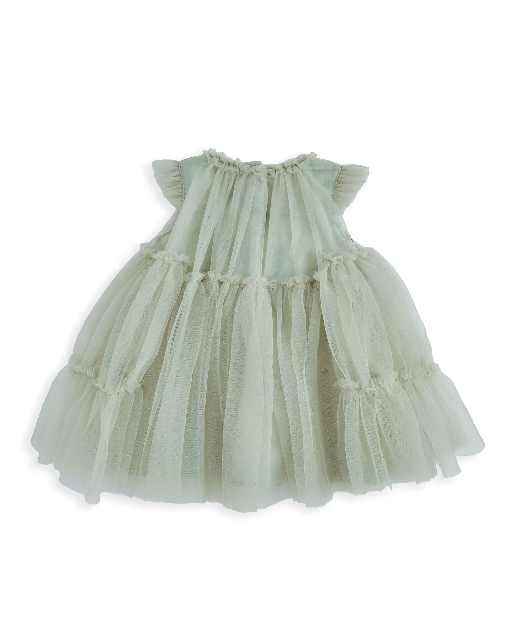 Green Mesh Dress - Image 2