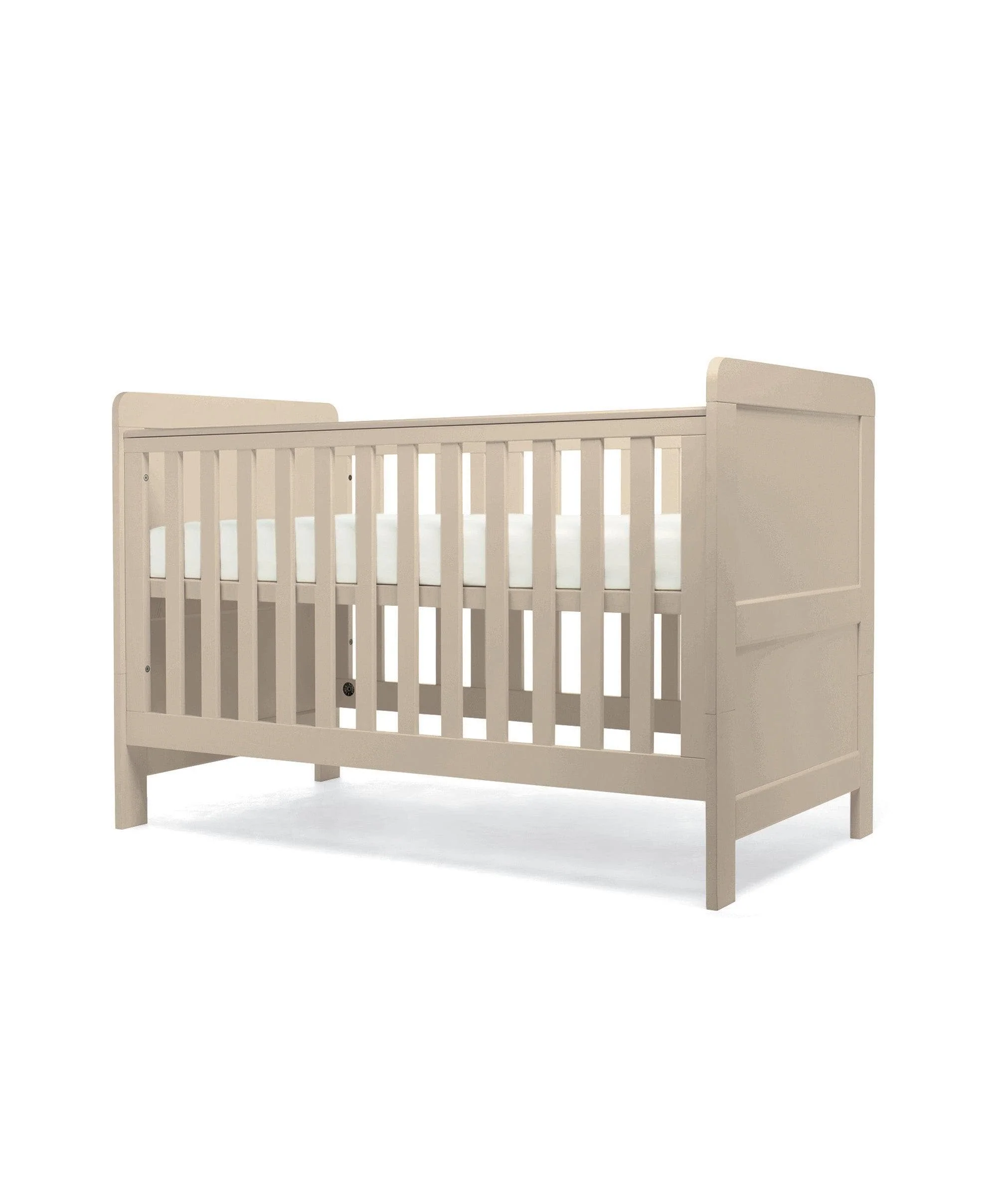 Hampden Cotbed & Essential Airflow Pocket Spring Cotbed Mattress Bundle - Cashmere - Image 4