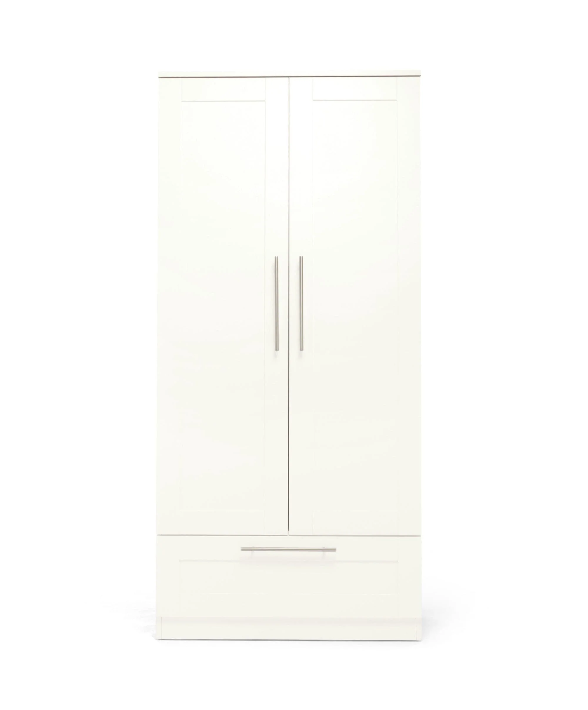 Hampden 3 Piece Cotbed Range with Dresser Changer & Wardrobe - White - Image 13