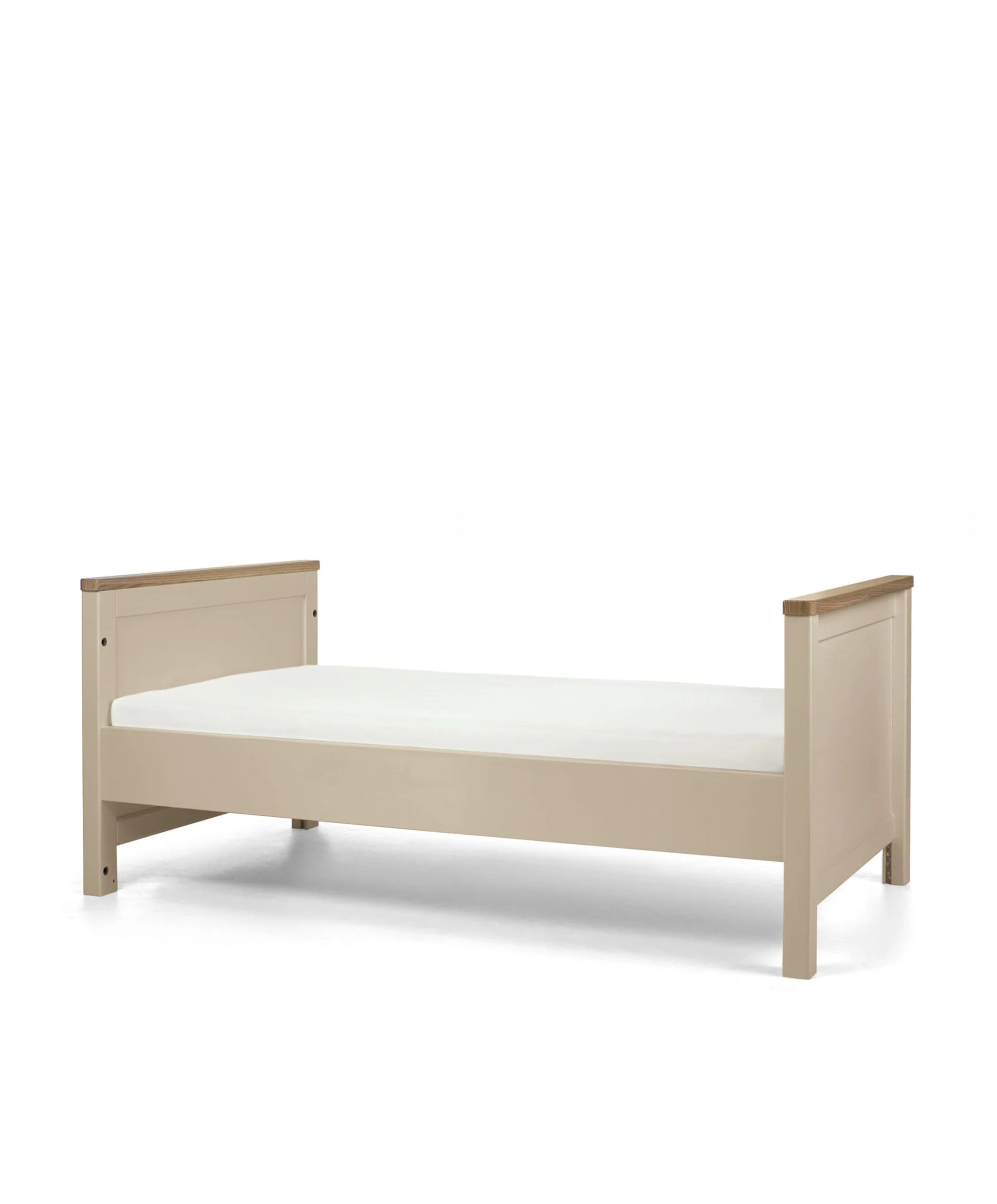 Harwell Small Cotbed Bundle with Premium Pocket Spring Small Cotbed & Cot Mattress - Cashmere - Image 5