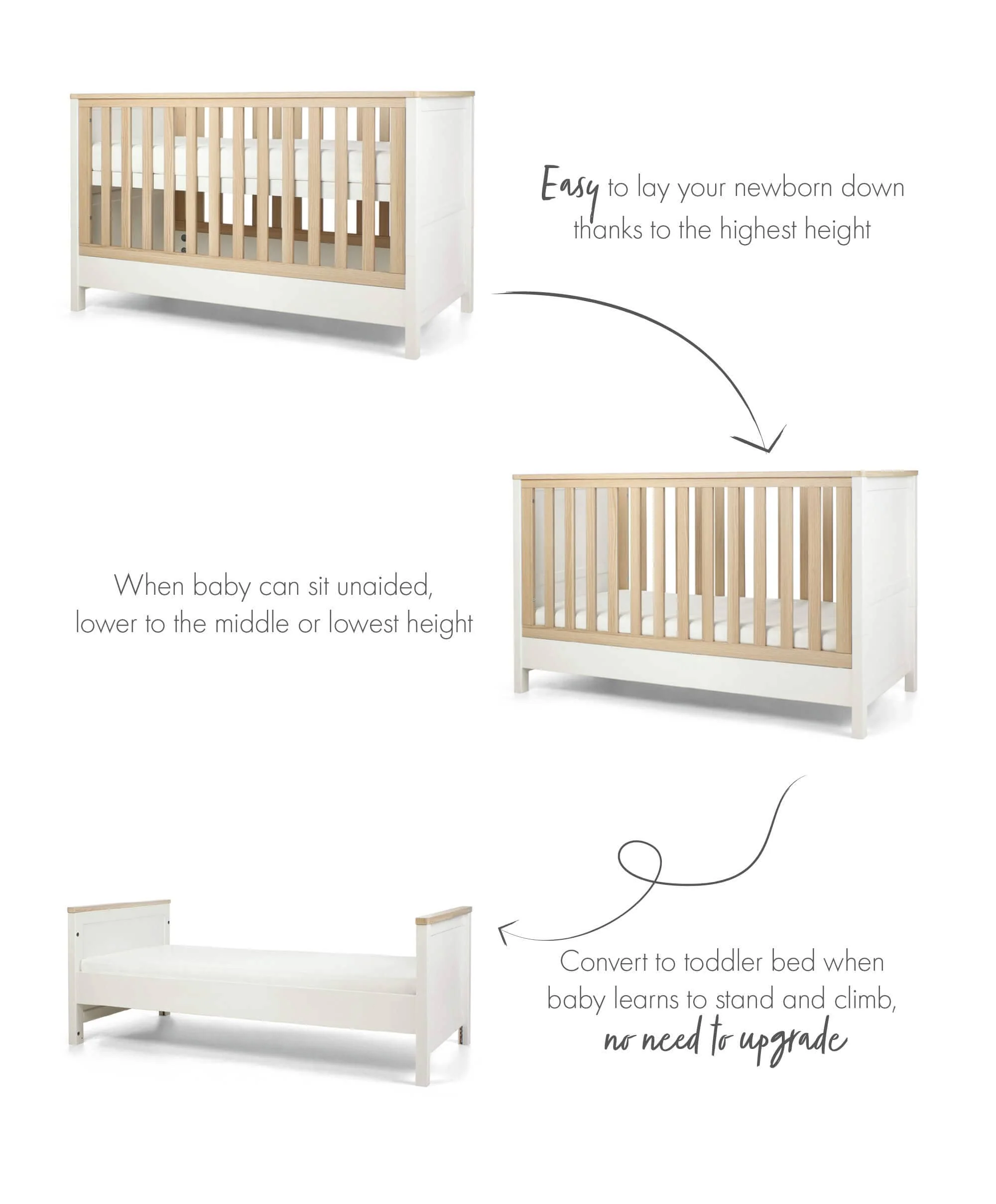 Harwell Cotbed - White - Image 10
