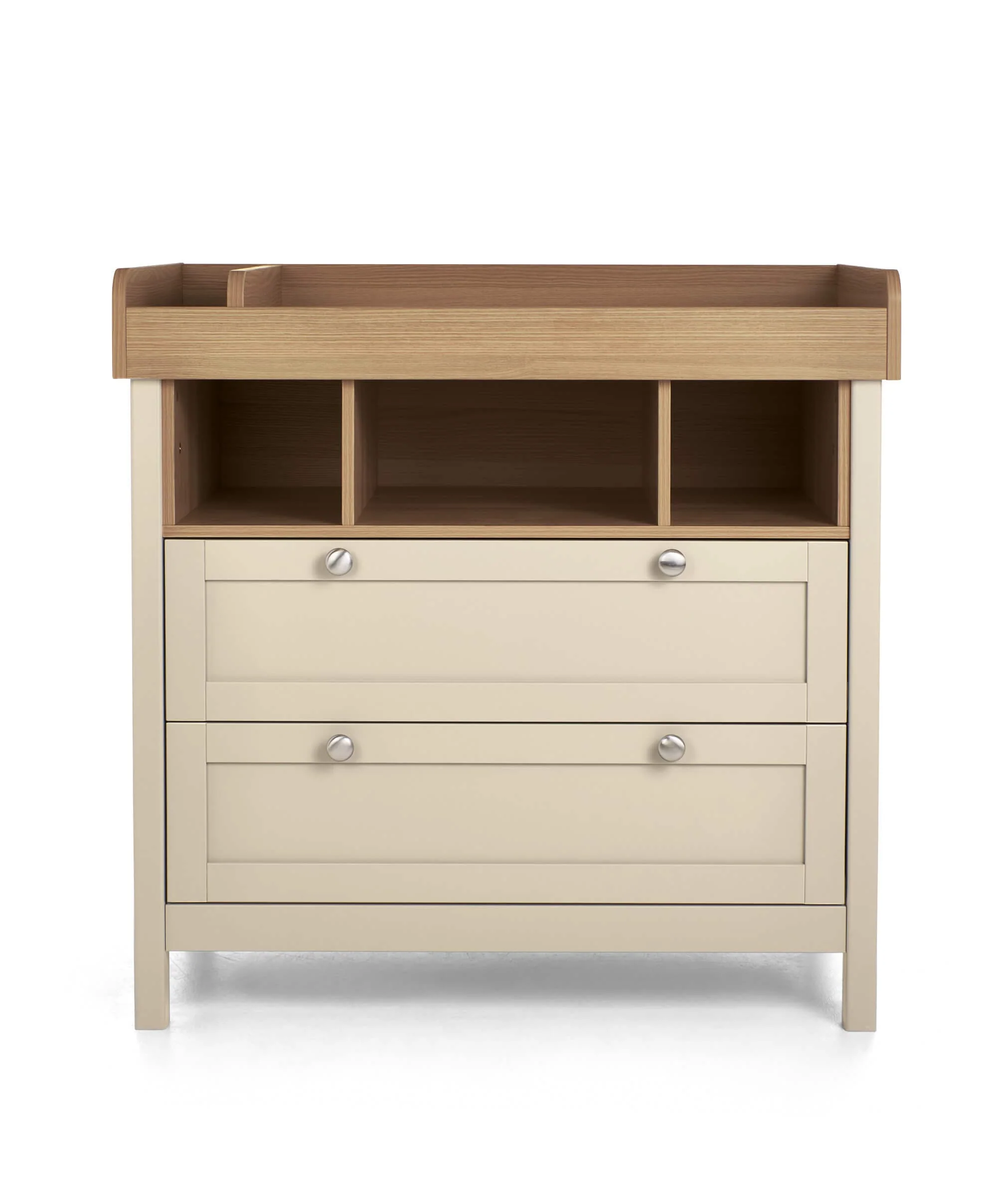 Harwell 3 Piece Small Cotbed Range with Dresser Changer & Wardrobe - Cashmere - Image 11