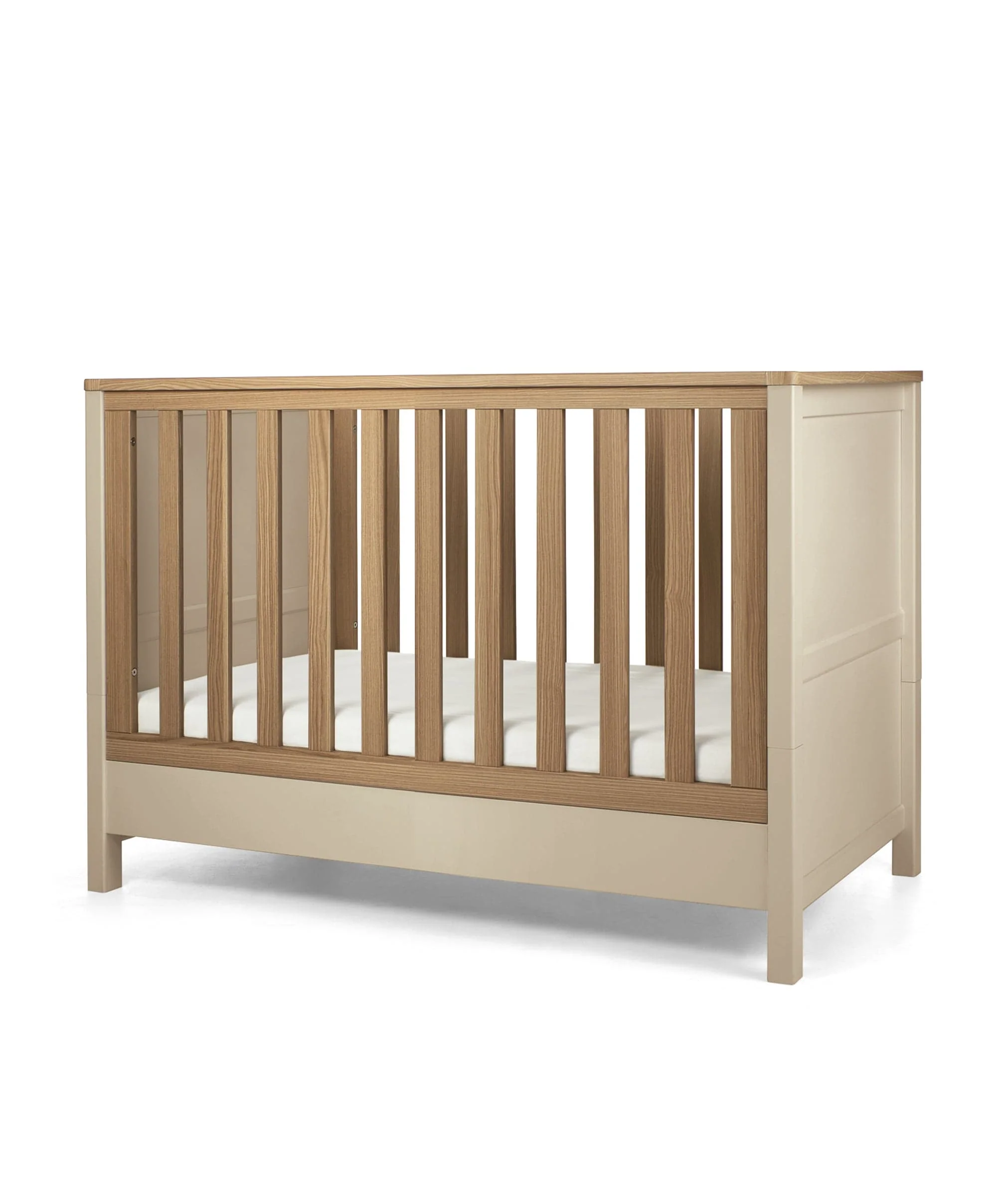 Harwell 3 Piece Small Cotbed Range with Dresser Changer & Wardrobe - Cashmere - Image 5